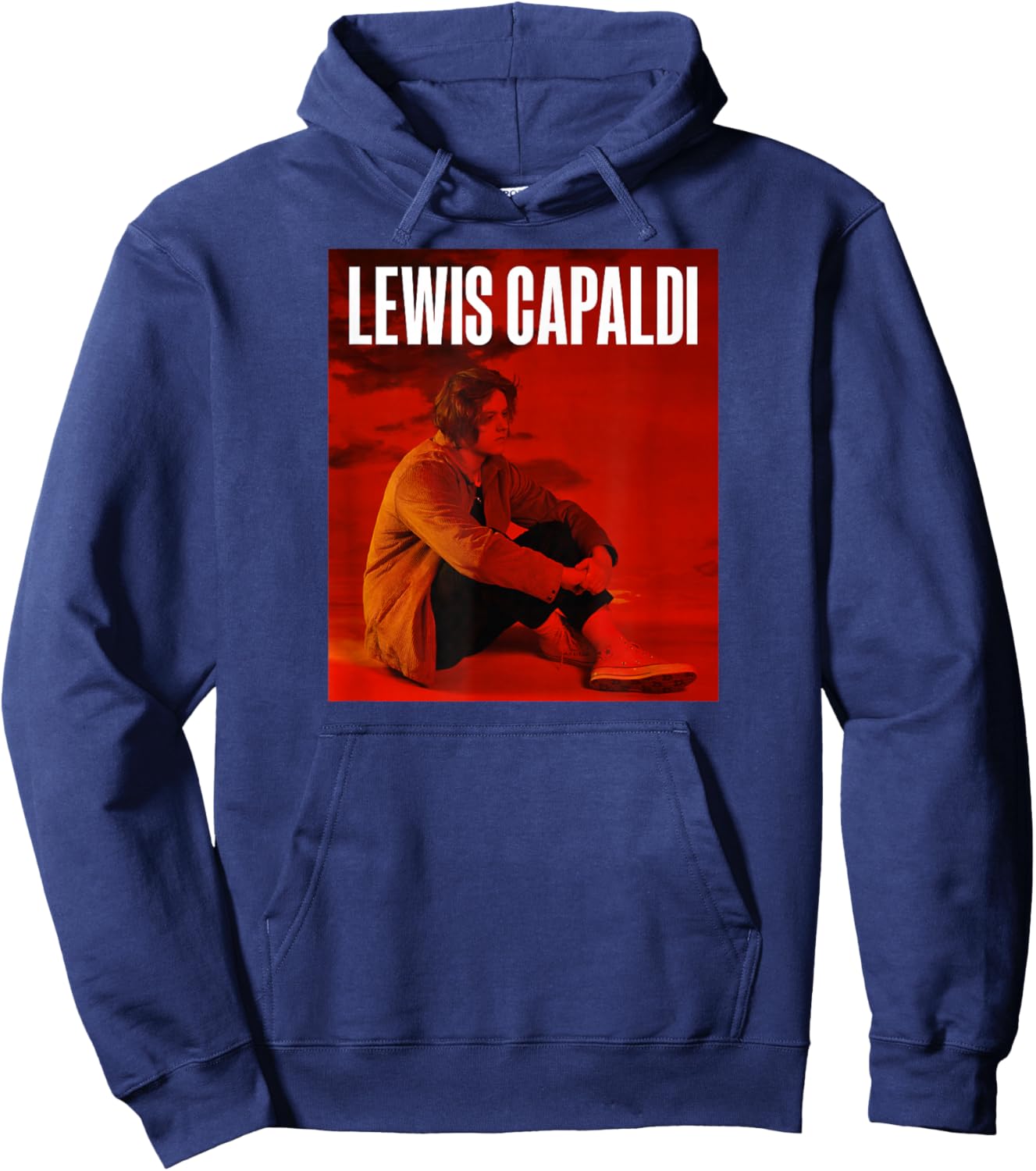 Lewis Capaldi - Album Cover Hoodie - Hoodie | Navy
