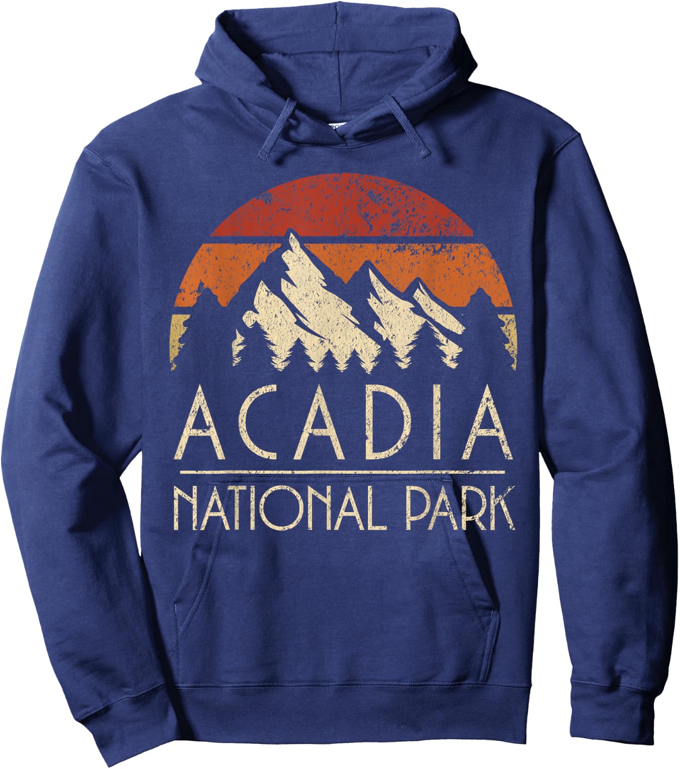Acadia National Park Hoodie - Hoodie | Navy