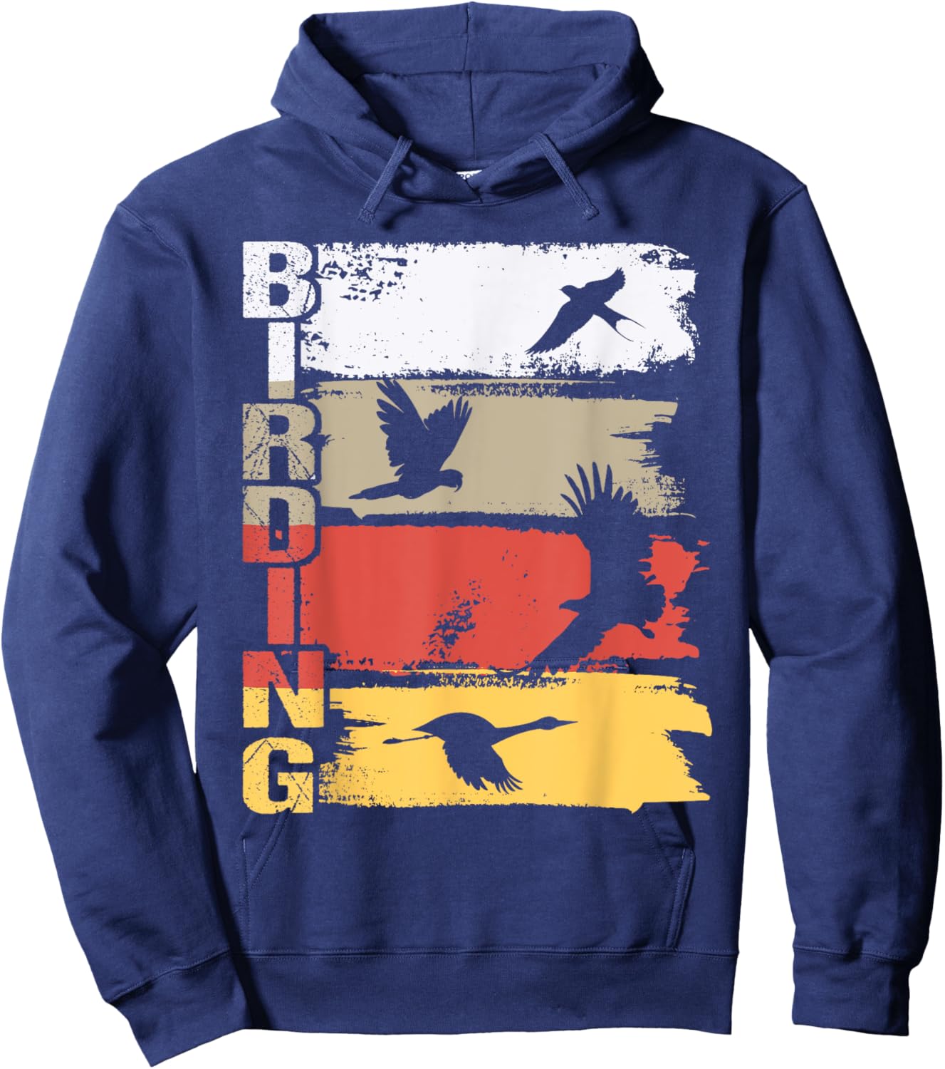 Birding - Bird Watching Birder Bird Watcher Bird Lover Hoodie - Hoodie | Navy