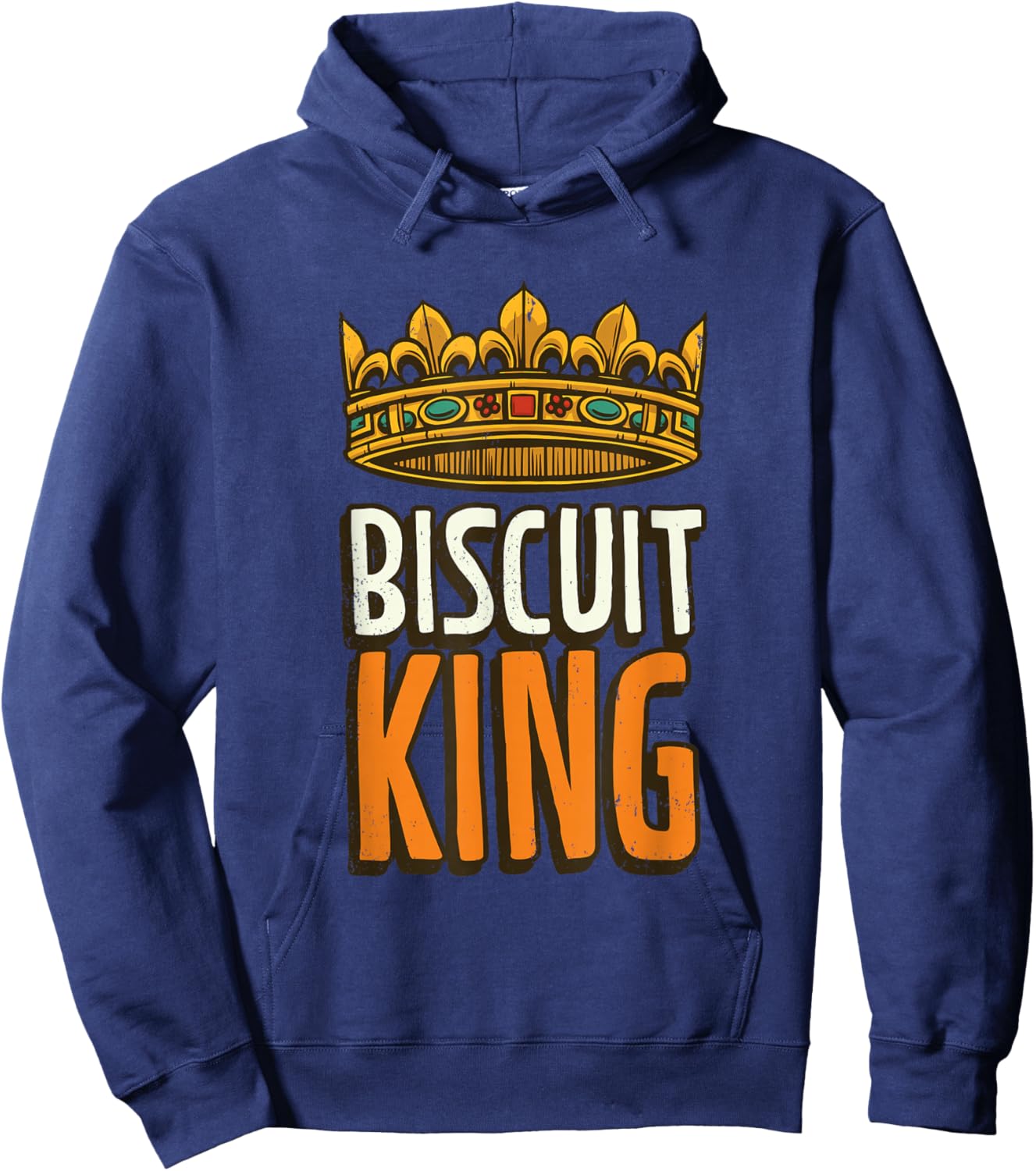 Biscuit King Baking Biscuits Hoodie - Hoodie | Navy