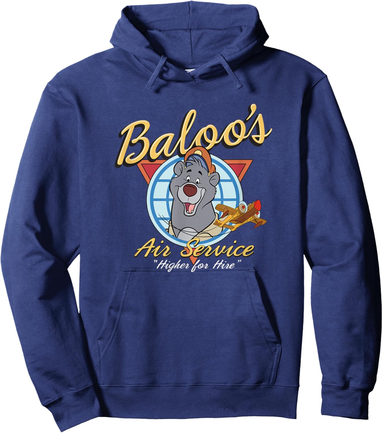 Disney - Talespin Baloo's Service Hoodie - Hoodie | Navy