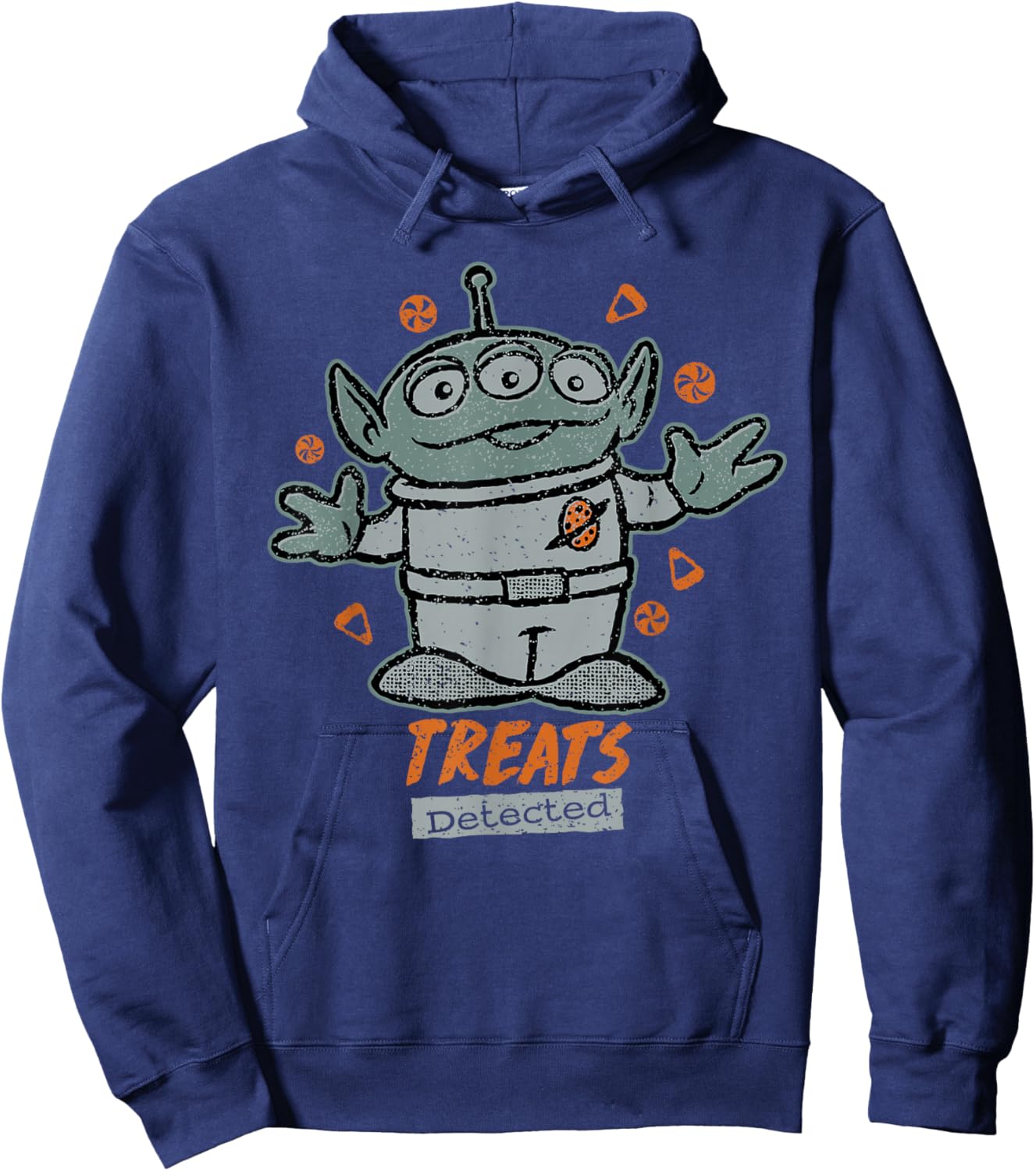 Disney Pixar Toy Story Aliens Halloween Treats Detected Hoodie - Hoodie | Navy