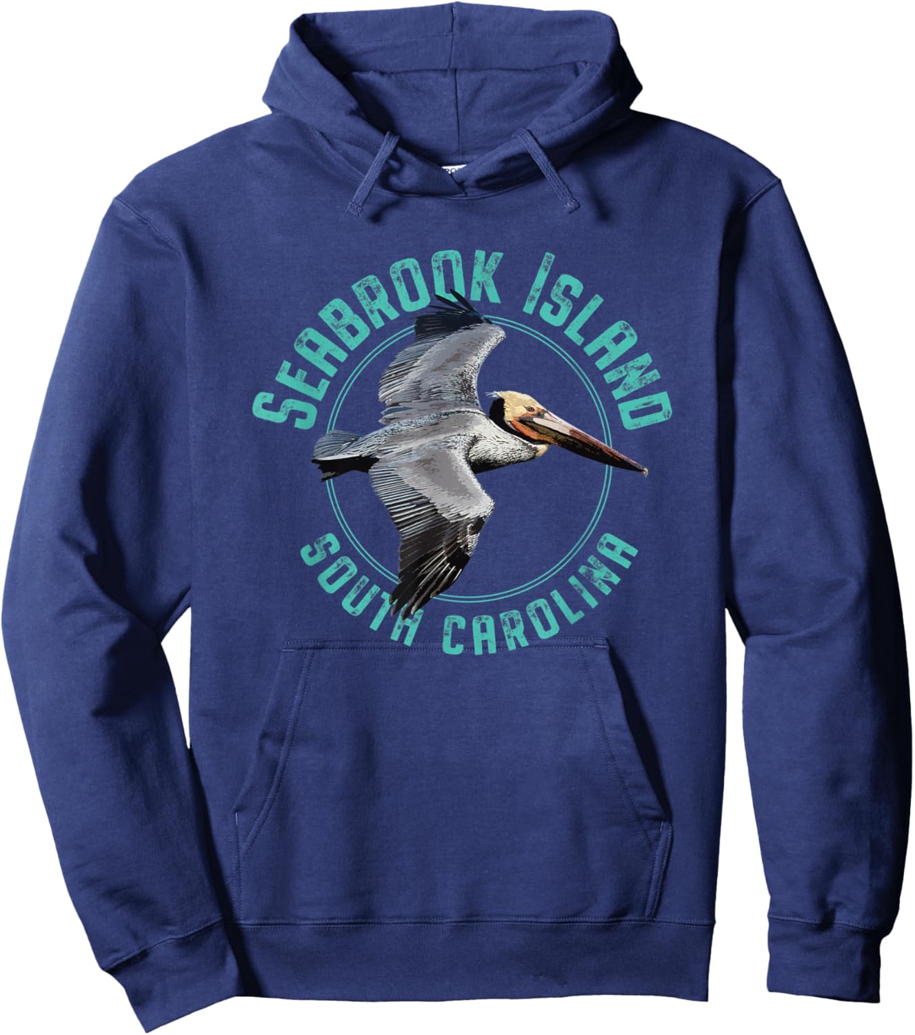 Seabrook Island South Carolina Hoodie - Hoodie | Navy