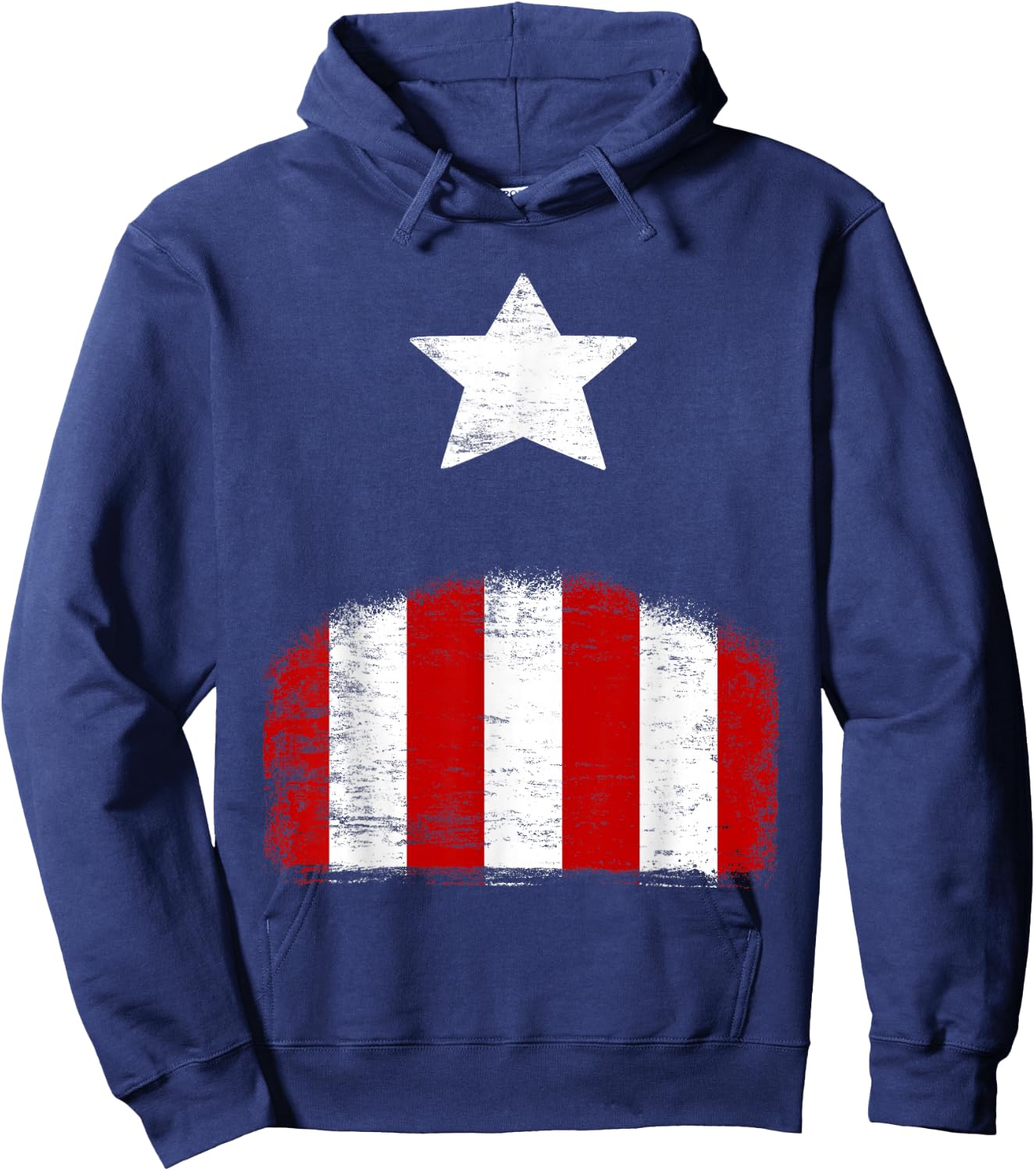Marvel Captain America Classic Avengers Halloween Costume Hoodie - Hoodie | Navy