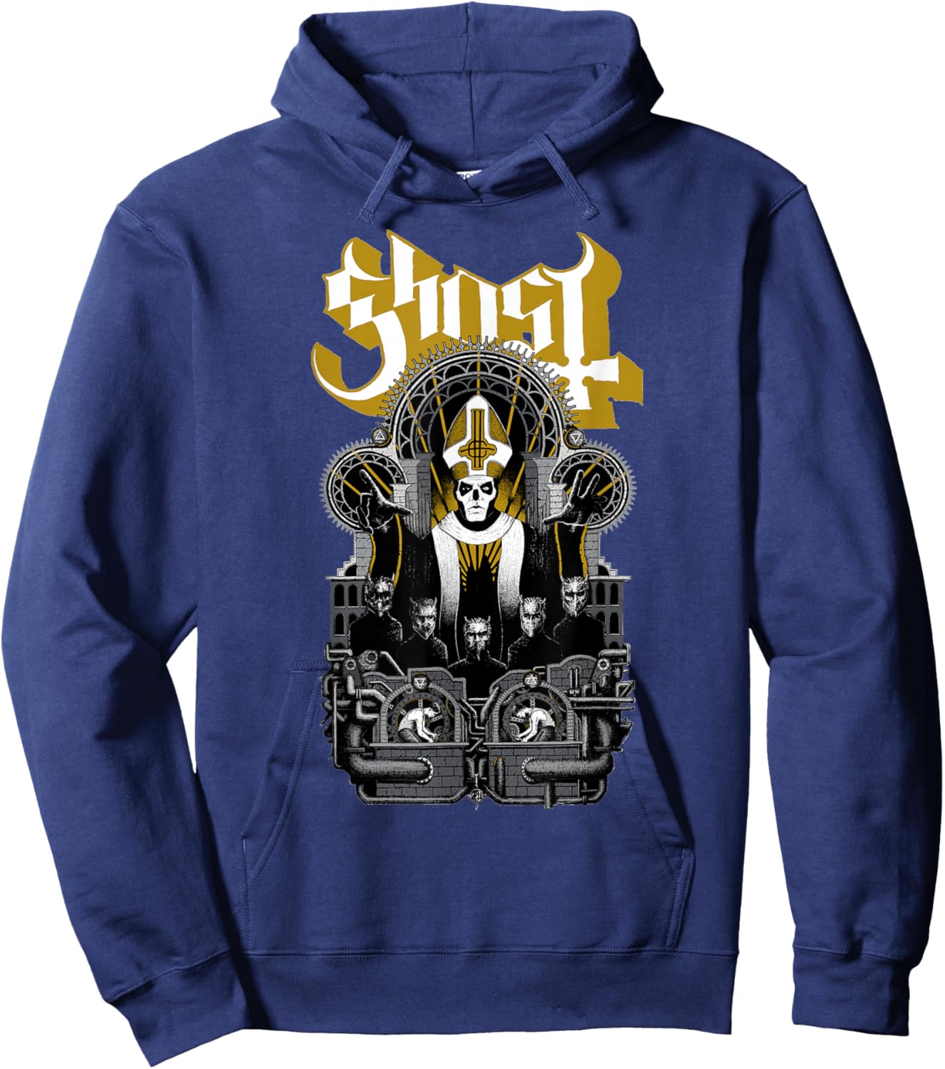 Ghost – Wegner Gold Hoodie - Hoodie | Navy