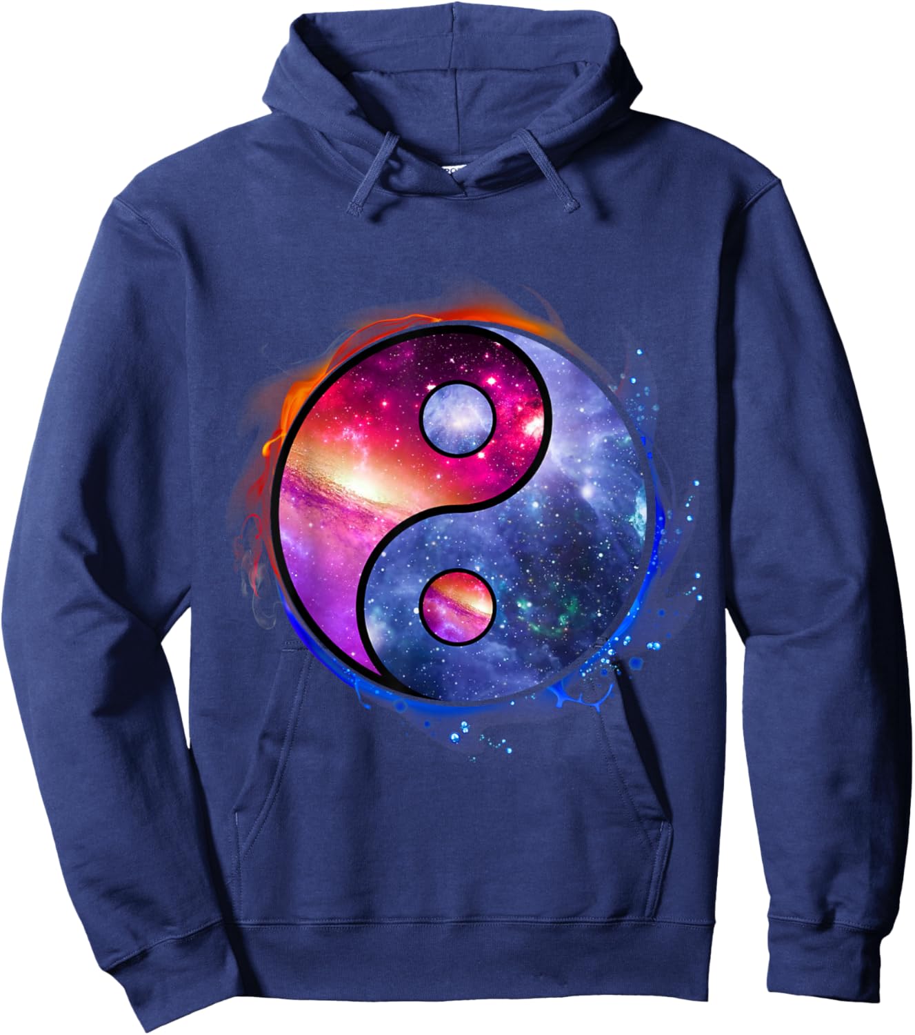 Yin Yang Hoodie - Hoodie | Navy