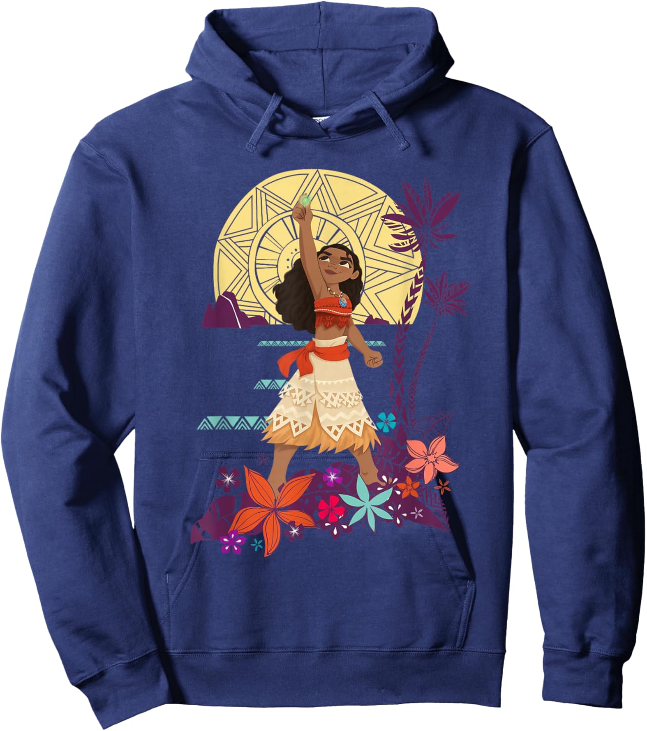 Disney Princess Moana Heart of Te Fiti Small Hoodie - Hoodie | Navy