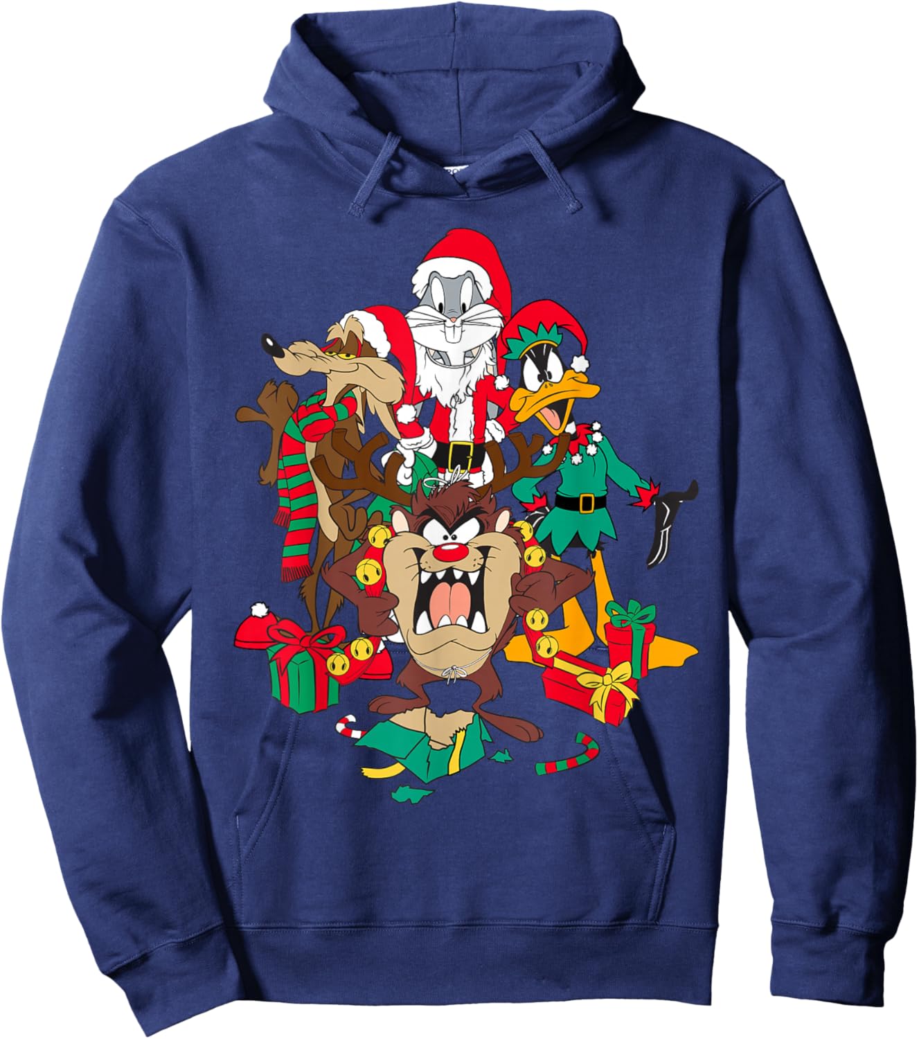 Looney Tunes Christmas Hoodie - Hoodie | Navy