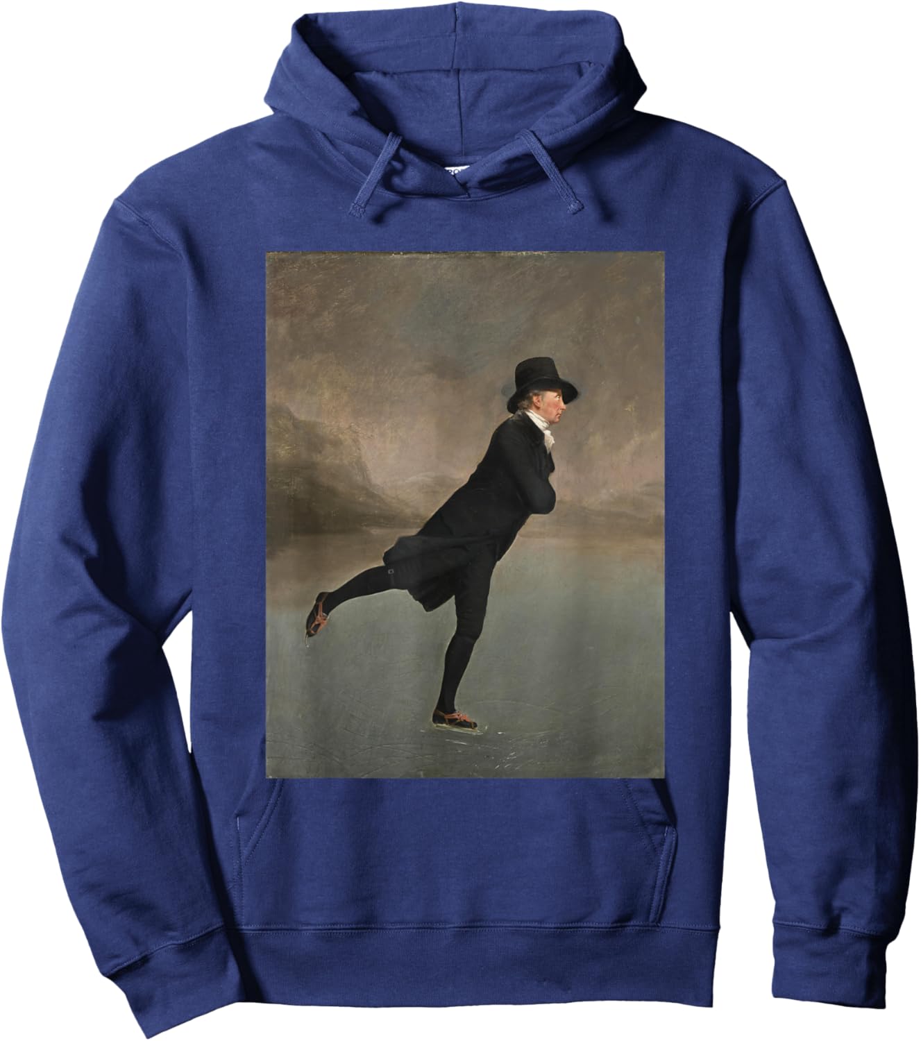 Sir Henry Raeburn's The Reverend Robert Walker skating Hoodie - Hoodie | Navy