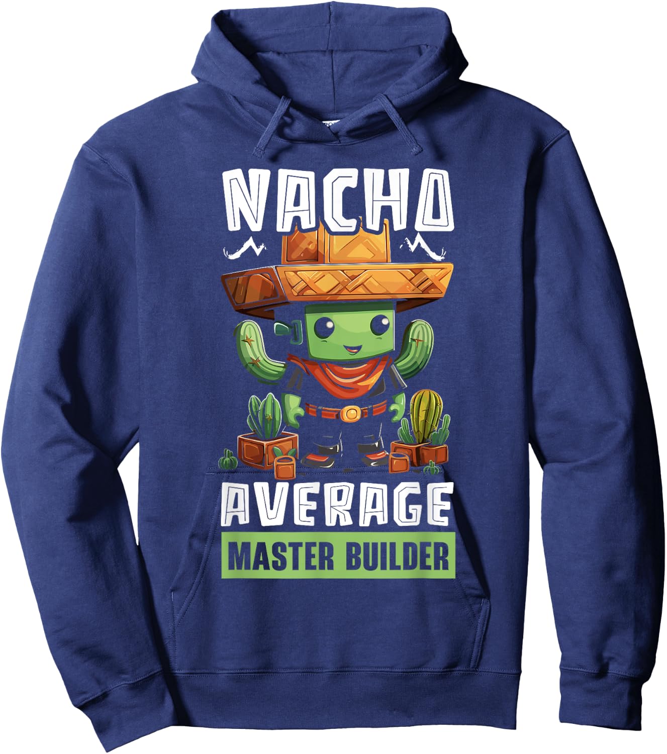Master Builder Bricks Blocks Play Toys Hoodie - Hoodie | Navy