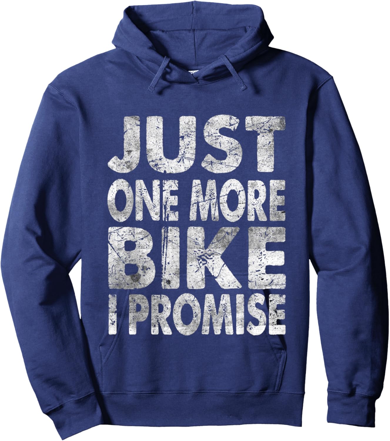 Just One More Bike I Promise Hoodie - Hoodie | Navy