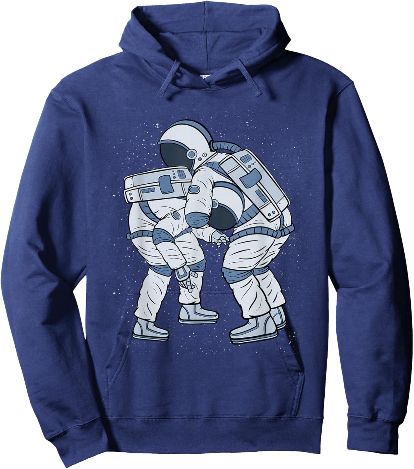 Jiu-Jitsu Astronaut Jiu Jitsu BJJ Martial Arts Combat Sport Hoodie - Hoodie | Navy