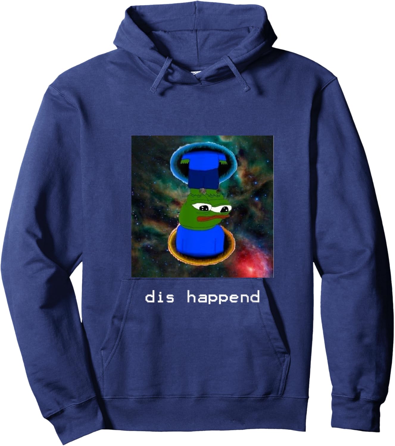 Apu Dis Happend Hoodie - Hoodie | Navy