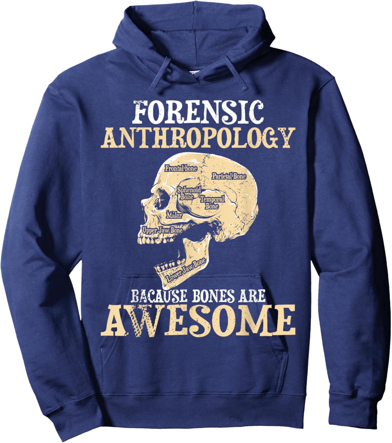 Funny Anthropologist Shirts Forensic Anthropology - Cultural Anthropologist Forensics , Black Hoodie - Hoodie | Navy