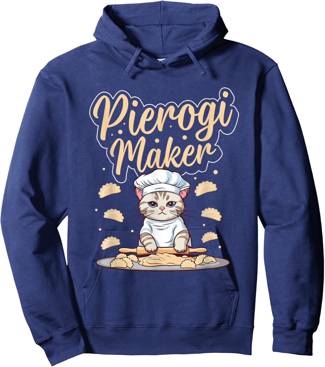 Pierogi Lover Pierogi Maker Polish Pierogi Hoodie - Hoodie | Navy