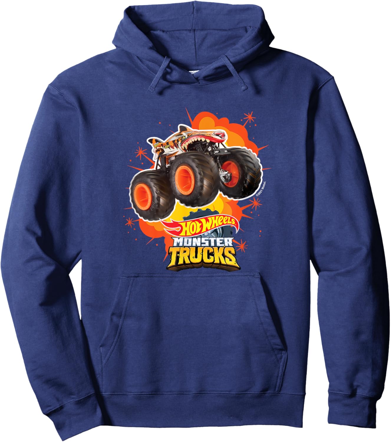Hot Wheels - Tiger Shark Hoodie - Hoodie | Navy