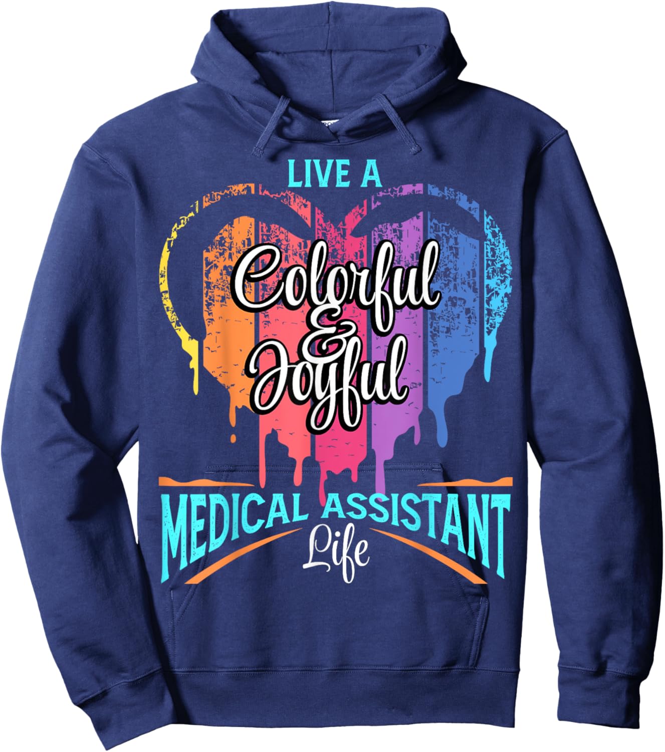 Medical Assistant Nurses Hoodie - Hoodie | Navy