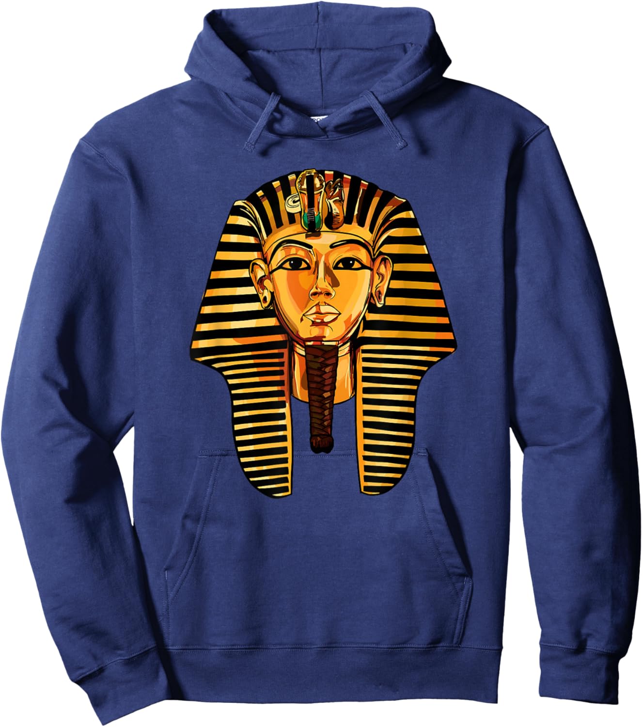 King Pharaoh Tutankhamun King TUT Pharaoh Ancient Egyptian Hoodie - Hoodie | Navy