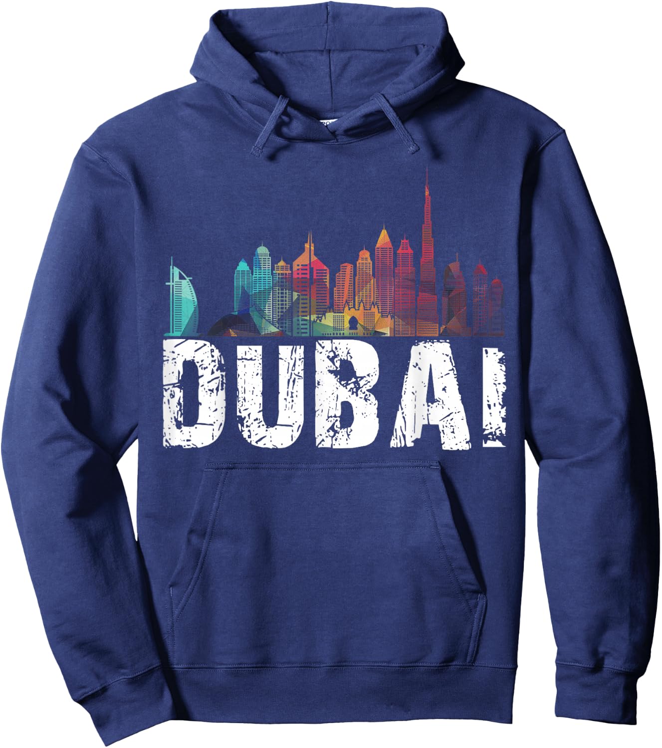 Dubai Vacation Souvenirs Gifts Women Kids Dubai Hoodie - Hoodie | Navy