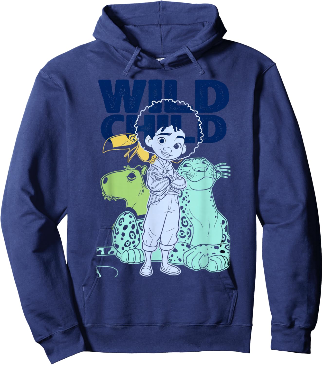 Disney Encanto Antonio Wild Poster V-3 Hoodie - Hoodie | Navy