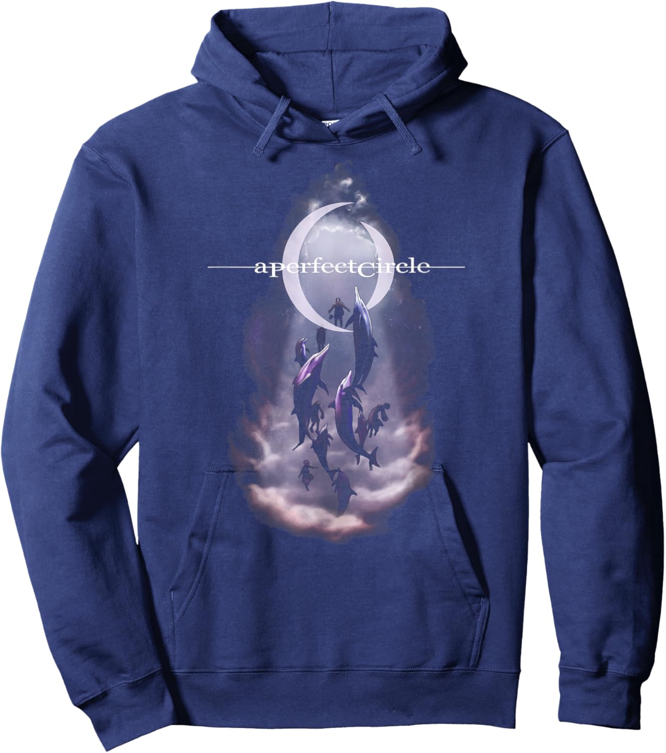 A Perfect Circle – Thanks For All The Fish Hoodie - Hoodie | Navy