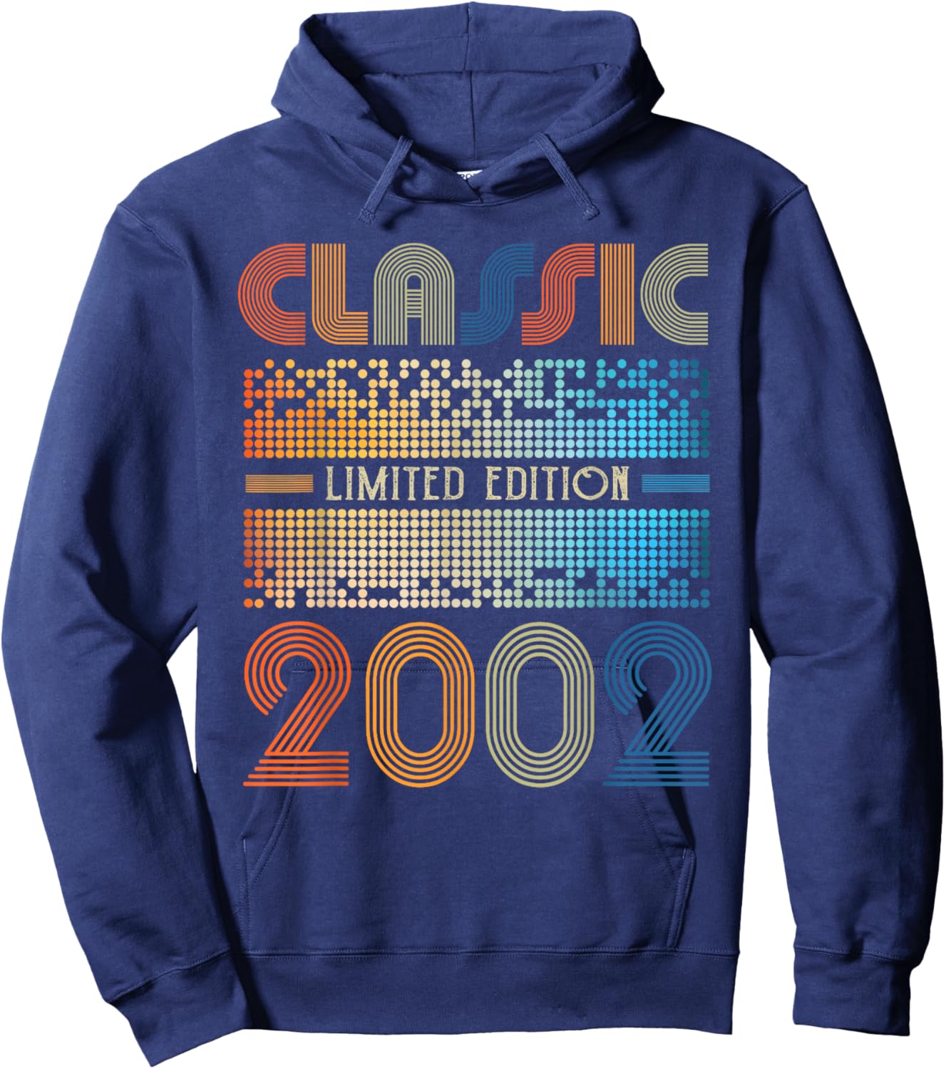 Classic 2002 Limited Edition Music Lover Born In 2002 Bday Hoodie - Hoodie | Navy