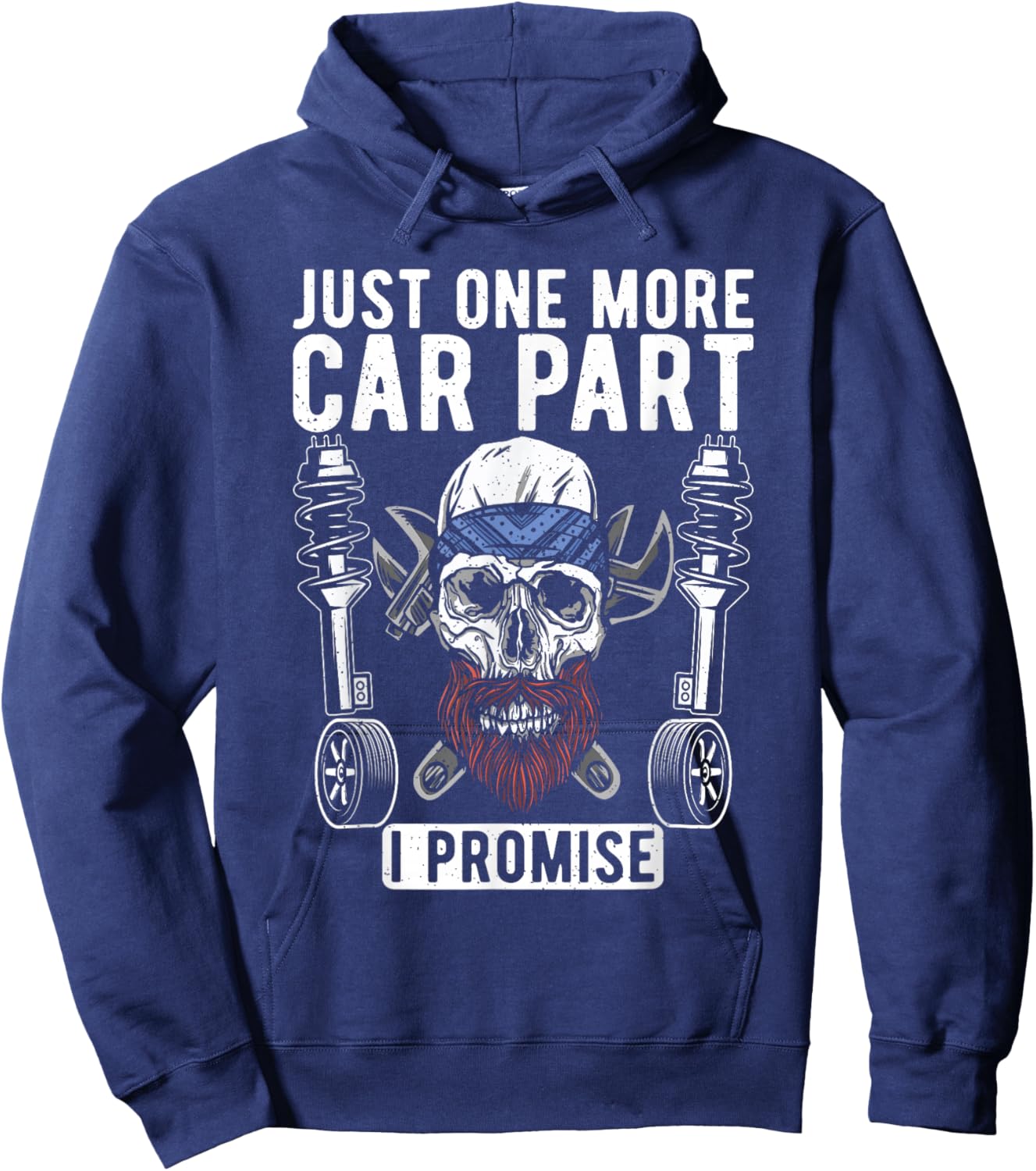 Just one more Car Part i promise Repair Mechanic Hoodie - Hoodie | Navy