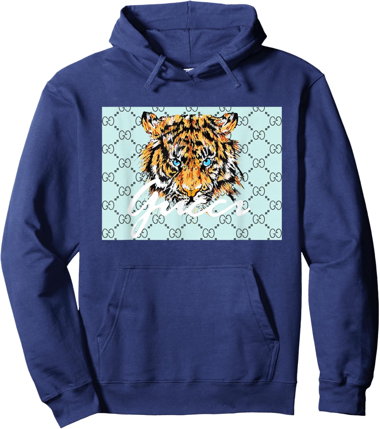 Happy Chinese Year of the Tiger 2022 New Lunar Year 2022 Hoodie - Hoodie | Navy
