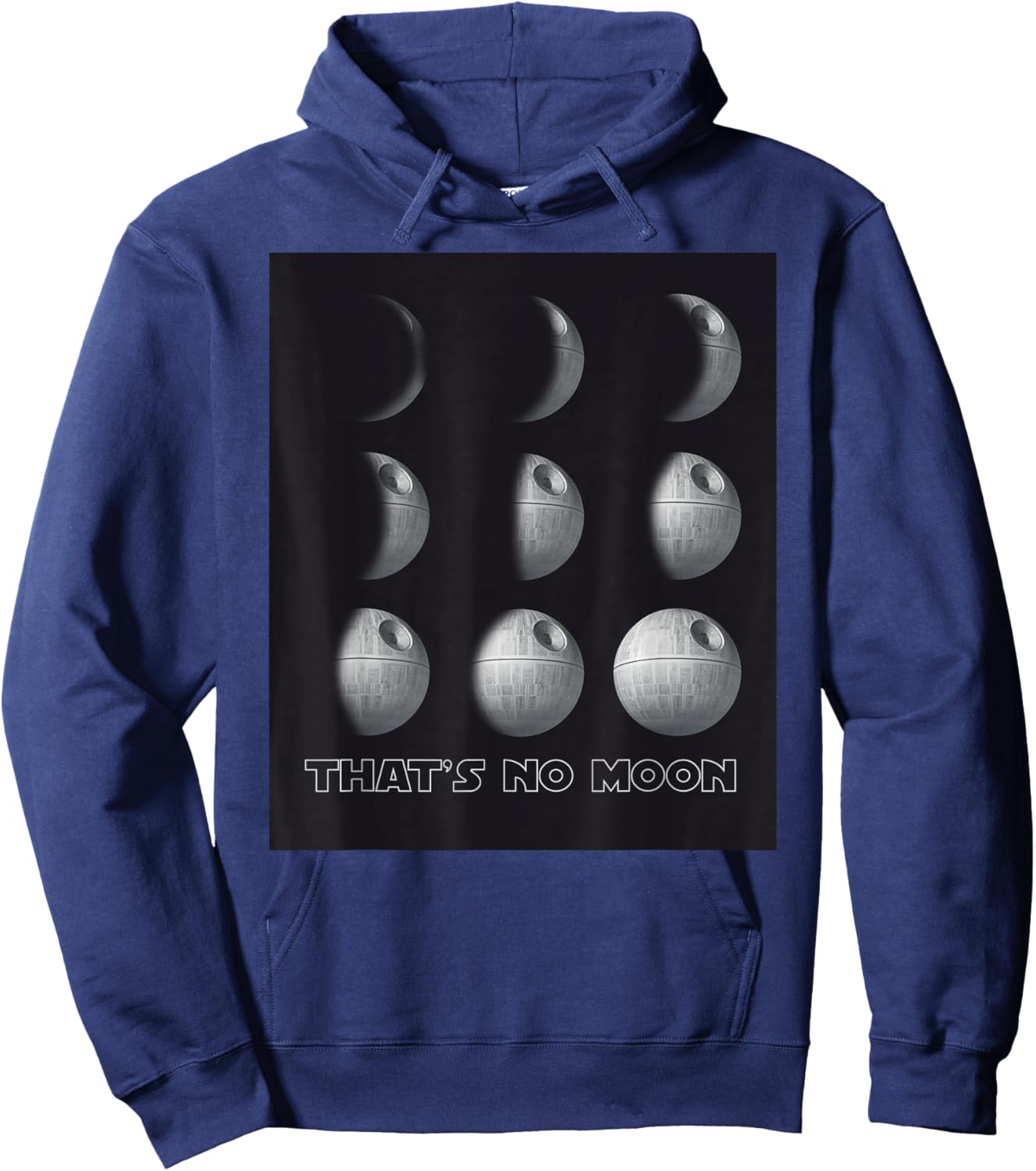 Star Wars Death Star Phases of the Moon Hoodie - Hoodie | Navy