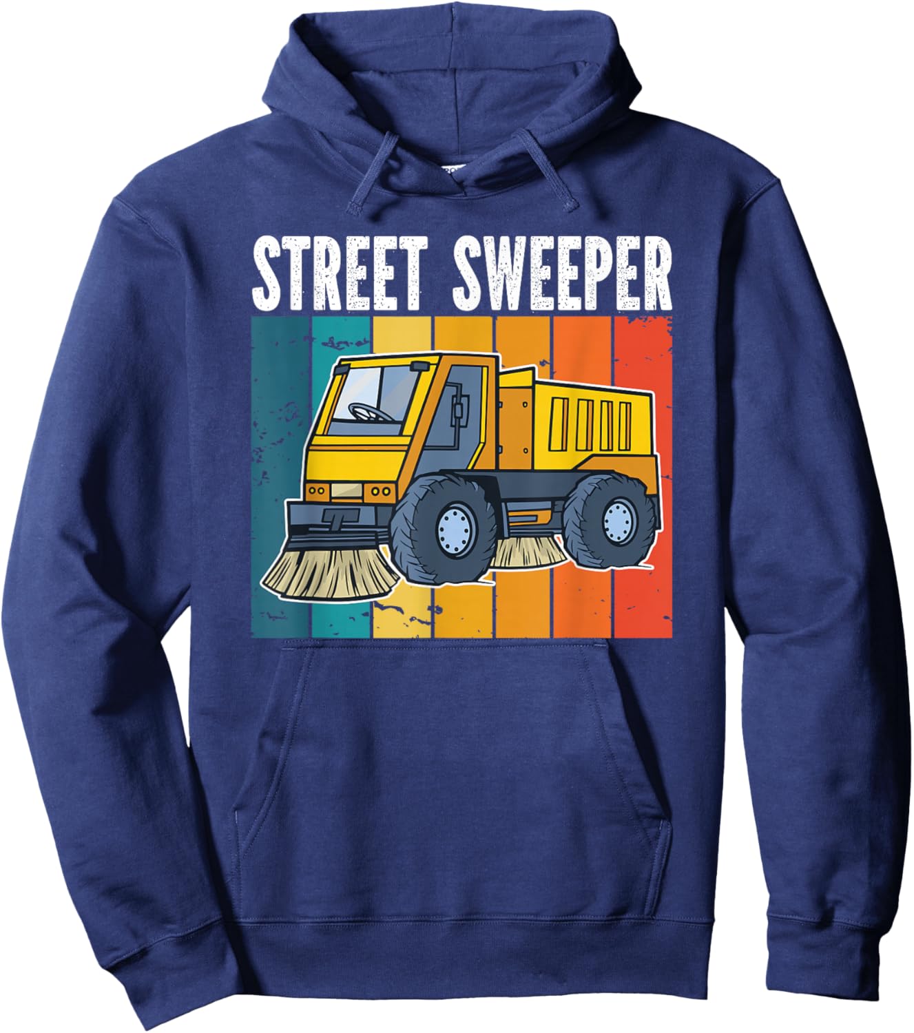 Street Cleaner and Street Sweeper Hoodie - Hoodie | Navy