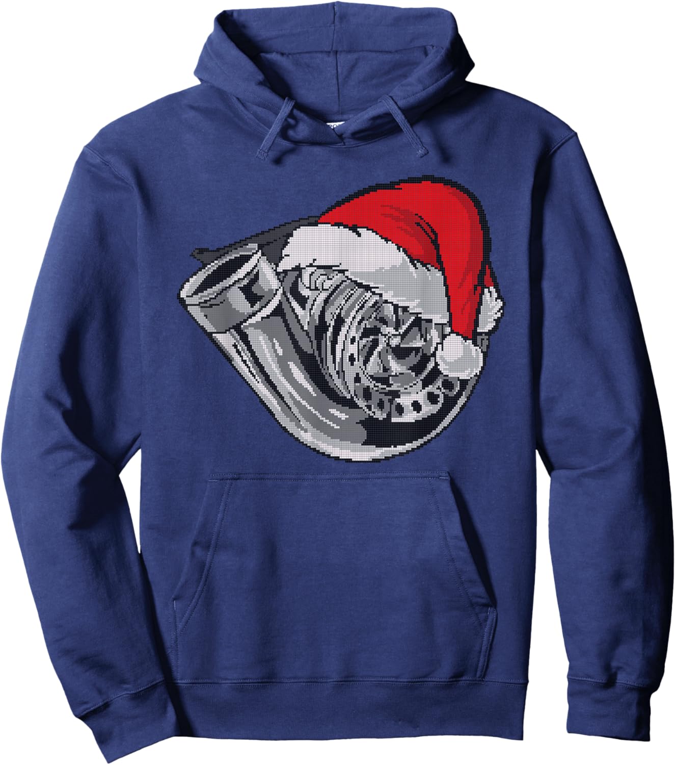 Turbo Ugly Christmas Car Enthusiast Racing Drifting Matching Hoodie - Hoodie | Navy
