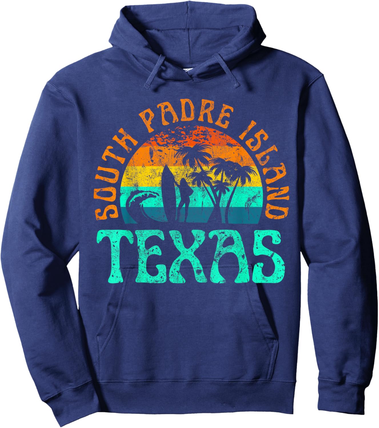 South Padre Island Hoodie - Hoodie | Navy