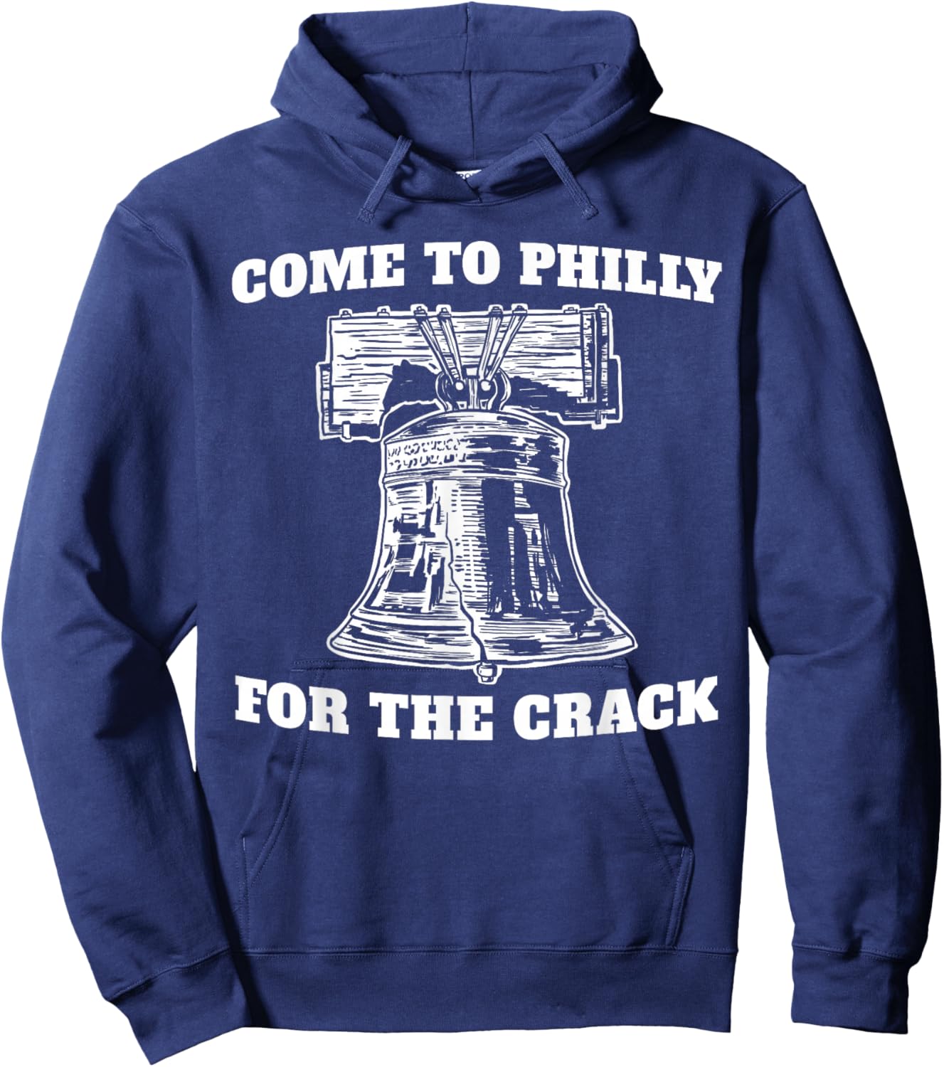 Come to Philly for The Crack Hoodie - Hoodie | Navy
