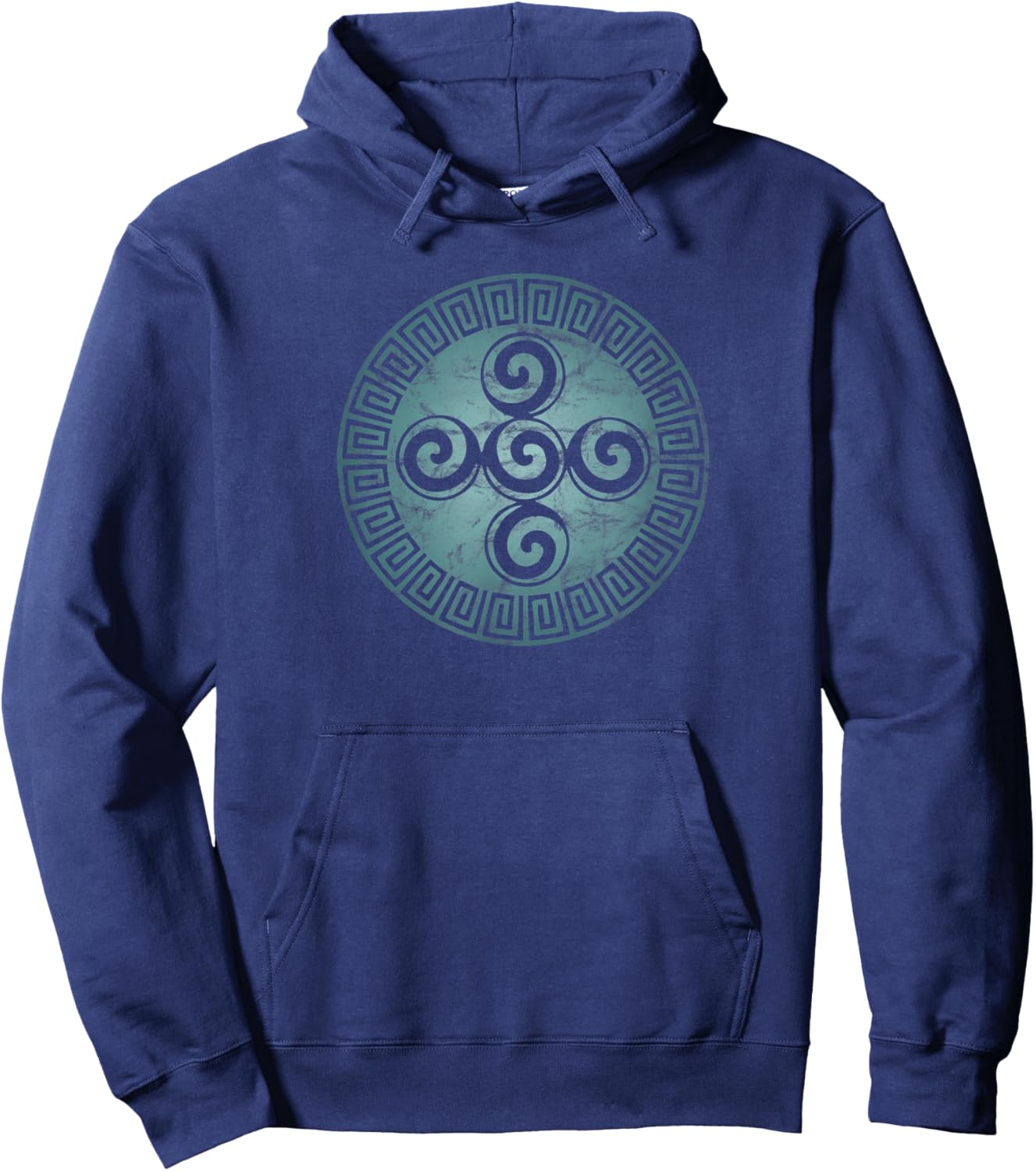 Aztec symbol creation, spiral, universe, god, indians Hoodie - Hoodie | Navy