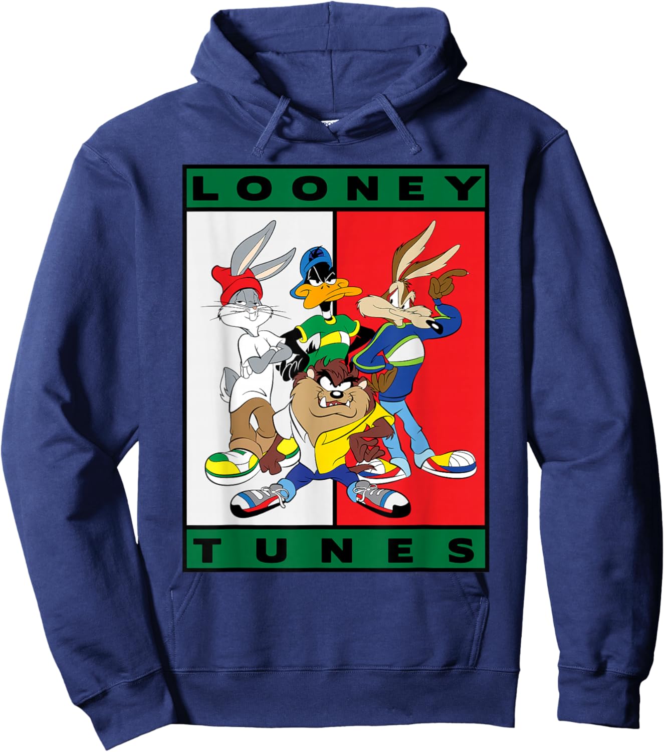 Looney Tunes 90's Hoodie - Hoodie | Navy