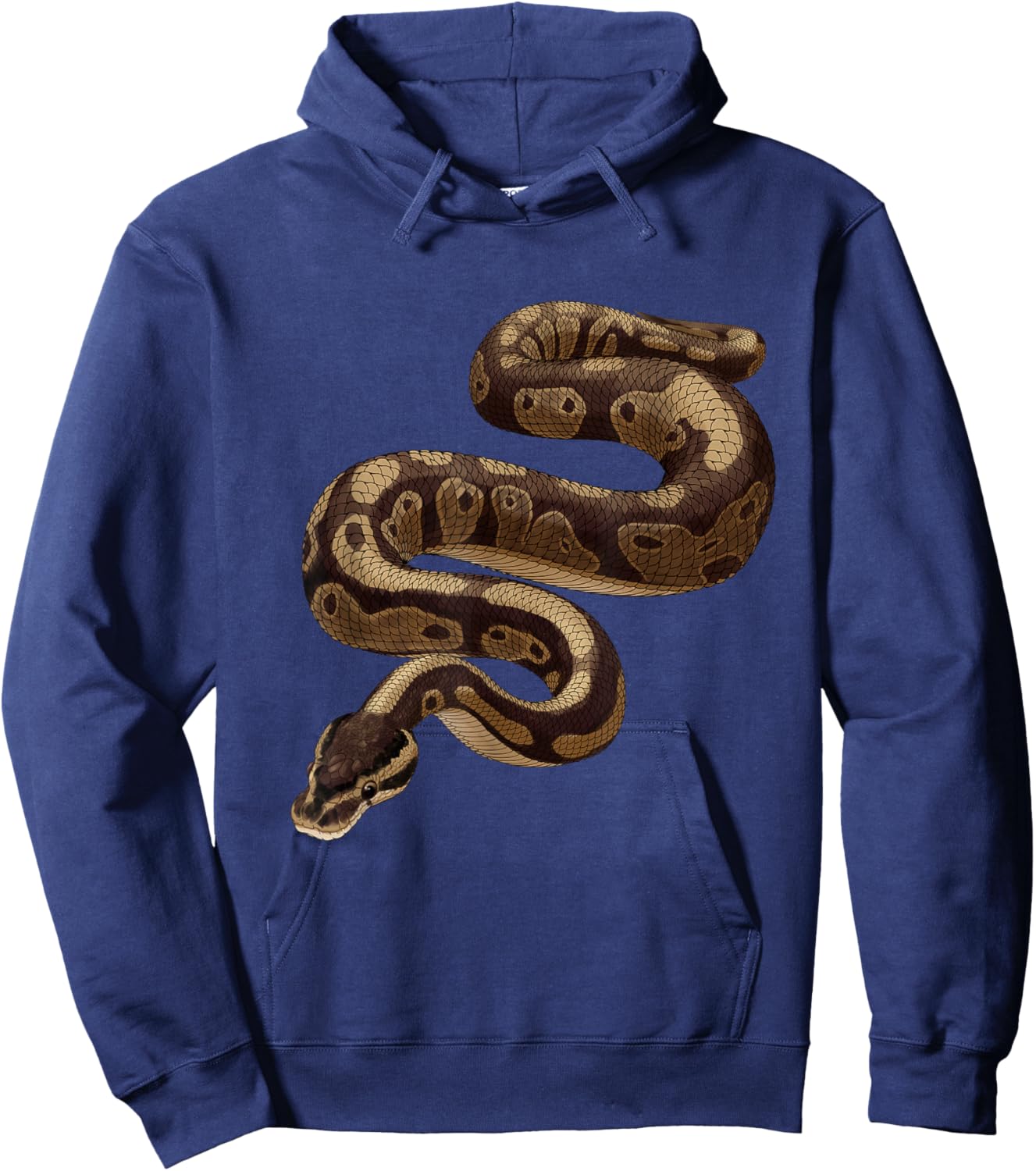 Snake Ball Python Hoodie - Hoodie | Navy