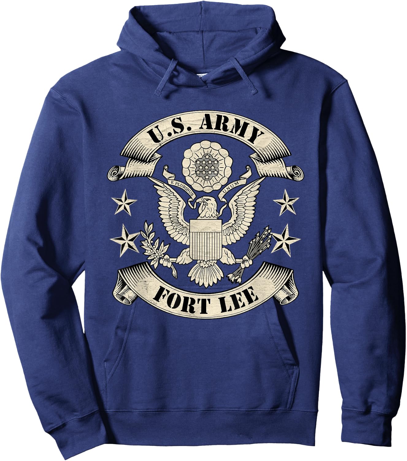 Fort Lee US Army Base Ft Lee Virginia VA Gifts Hoodie - Hoodie | Navy
