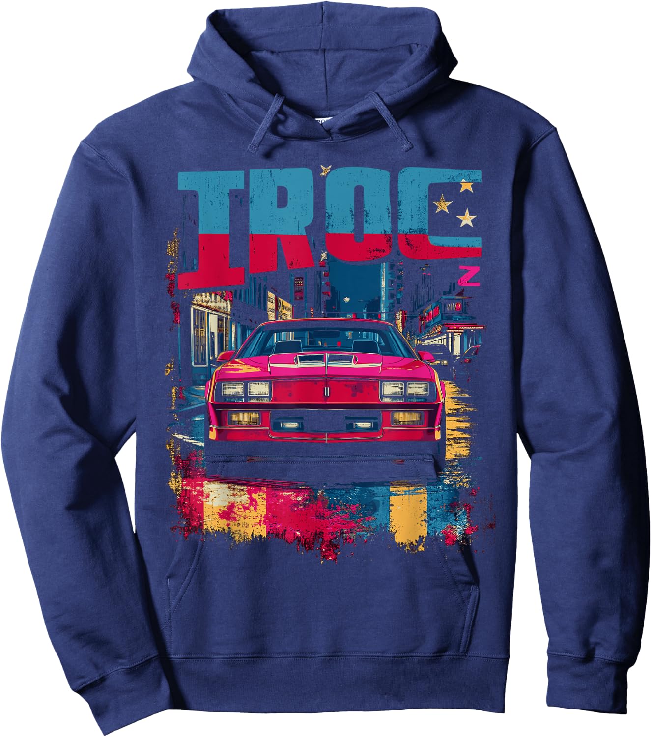 1980's IROC, IROC-Z Muscle Car American Muscle Retro classic Hoodie - Hoodie | Navy