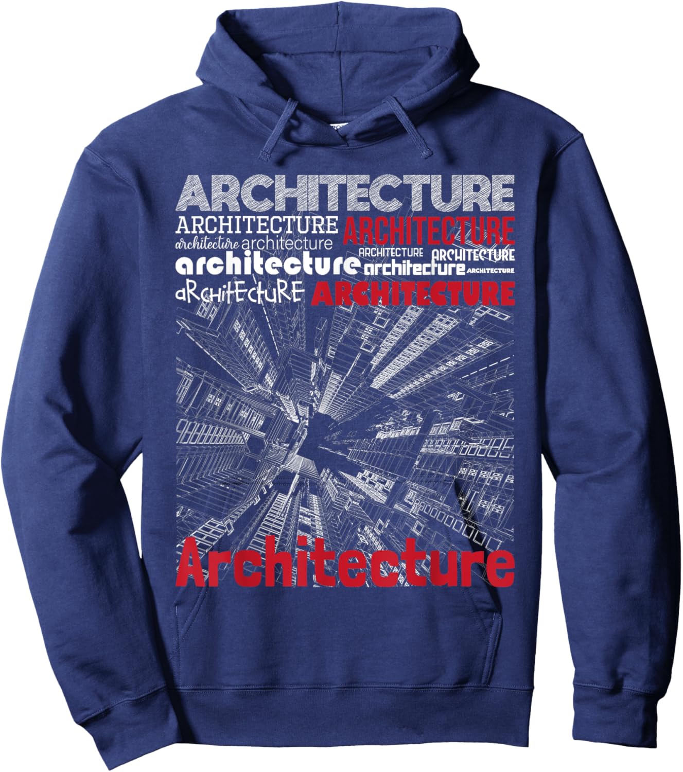 Architecture - Architectural Engineer Design Planner Builder Hoodie - Hoodie | Navy