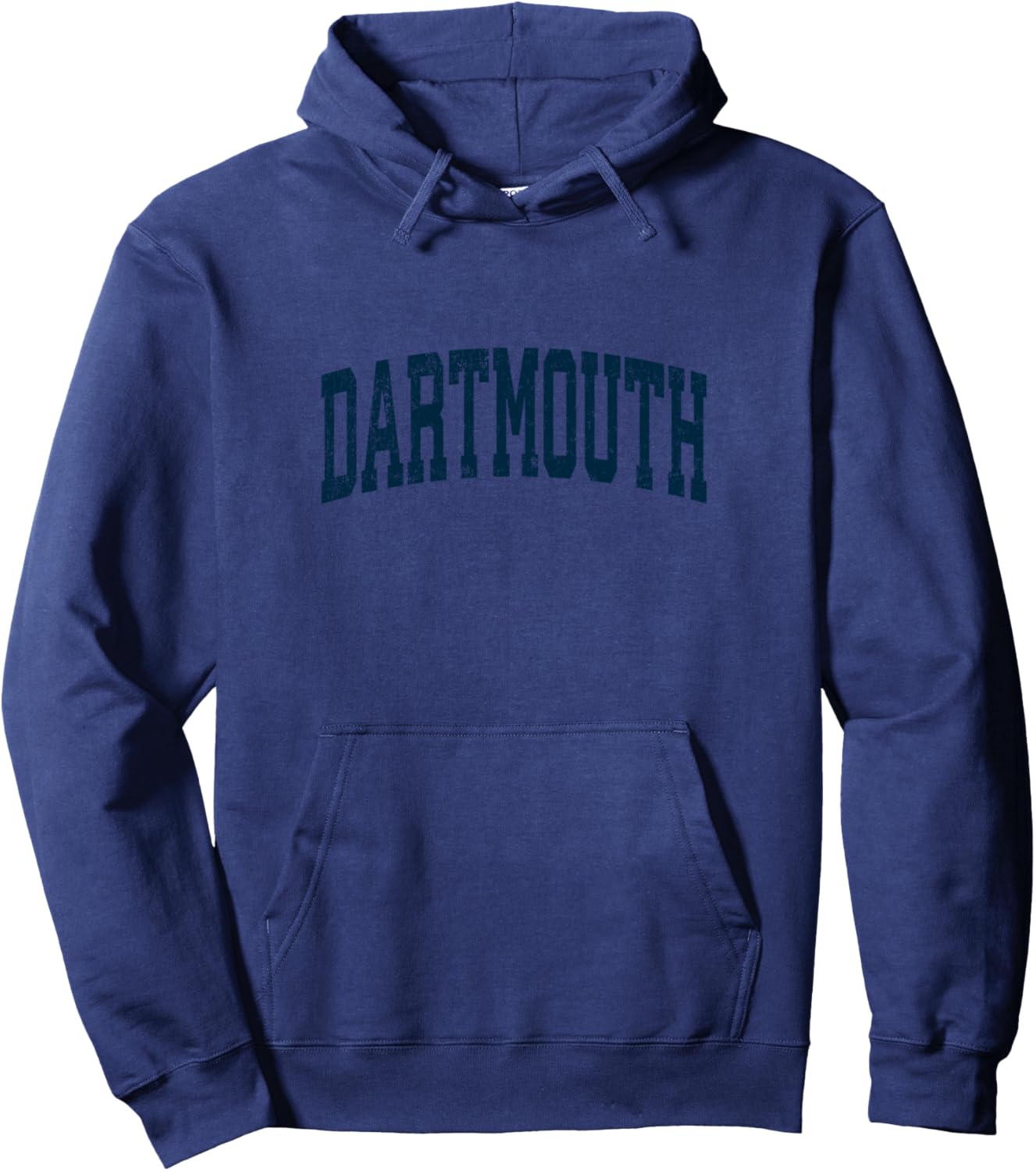 Dartmouth Massachusetts MA Vintage Athletic Sports Navy Desi Hoodie - Hoodie | Navy