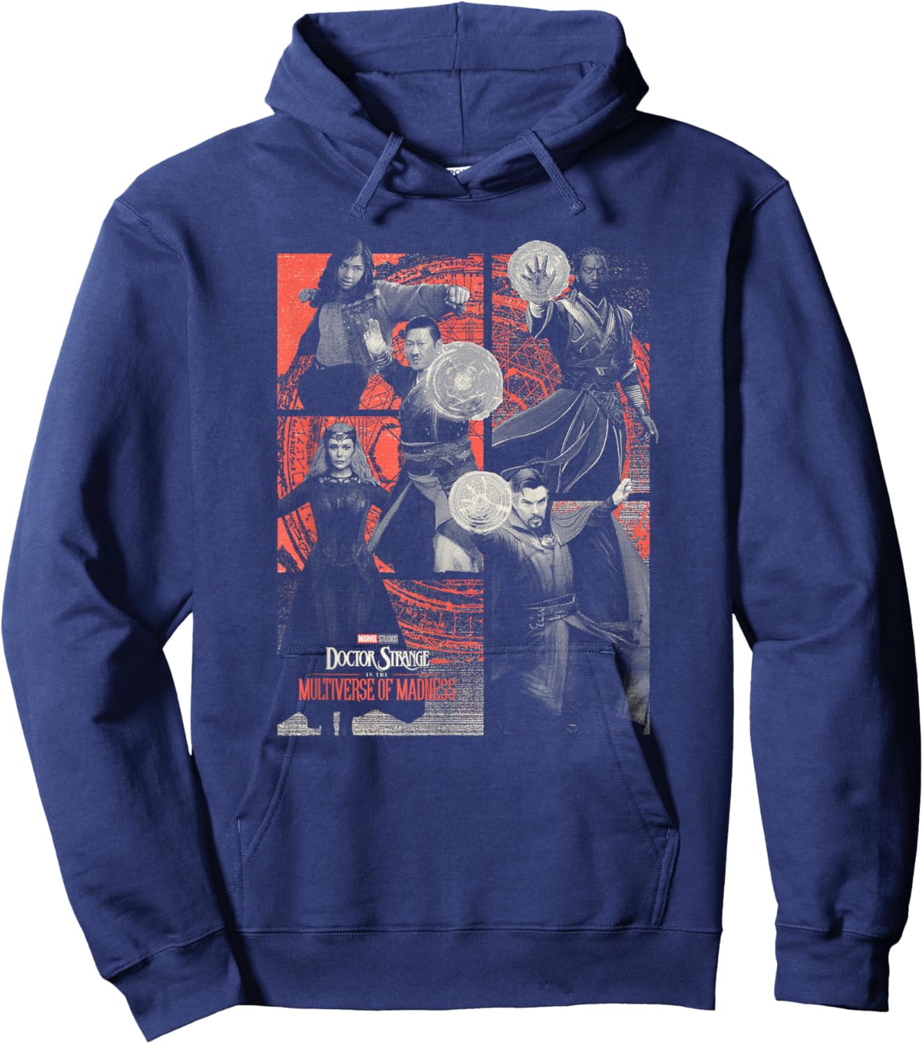 Marvel Doctor Strange In The Multiverse Of Madness Box Up Hoodie - Hoodie | Navy