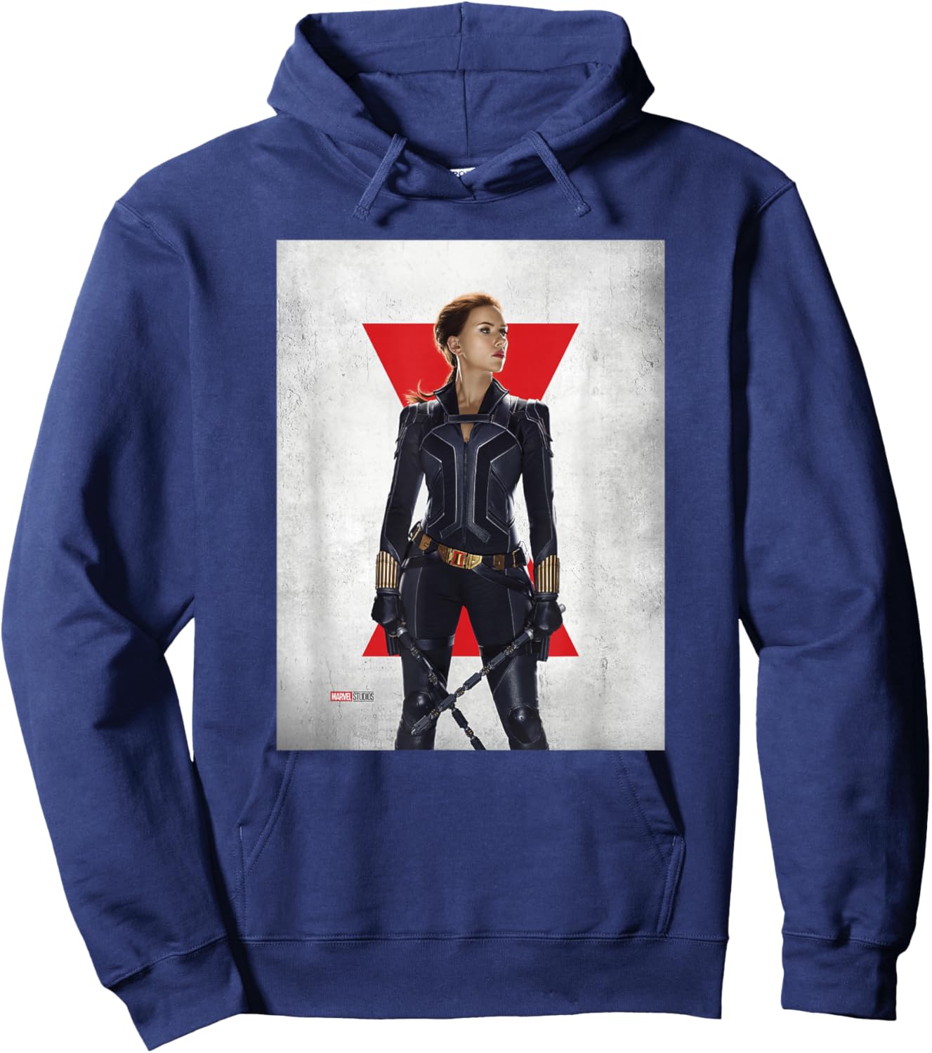 Marvel Black Widow Natasha Romanoff Movie Poster Hoodie - Hoodie | Navy
