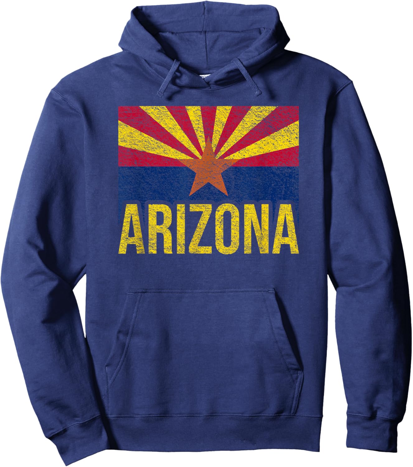 State of Arizona Phoenix Flag Hoodie - Hoodie | Navy