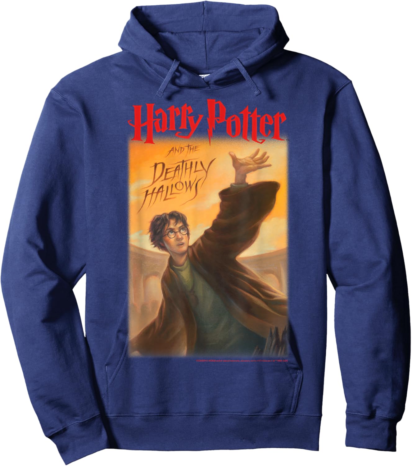 Harry Potter Wizard Portrait Hoodie - Hoodie | Navy