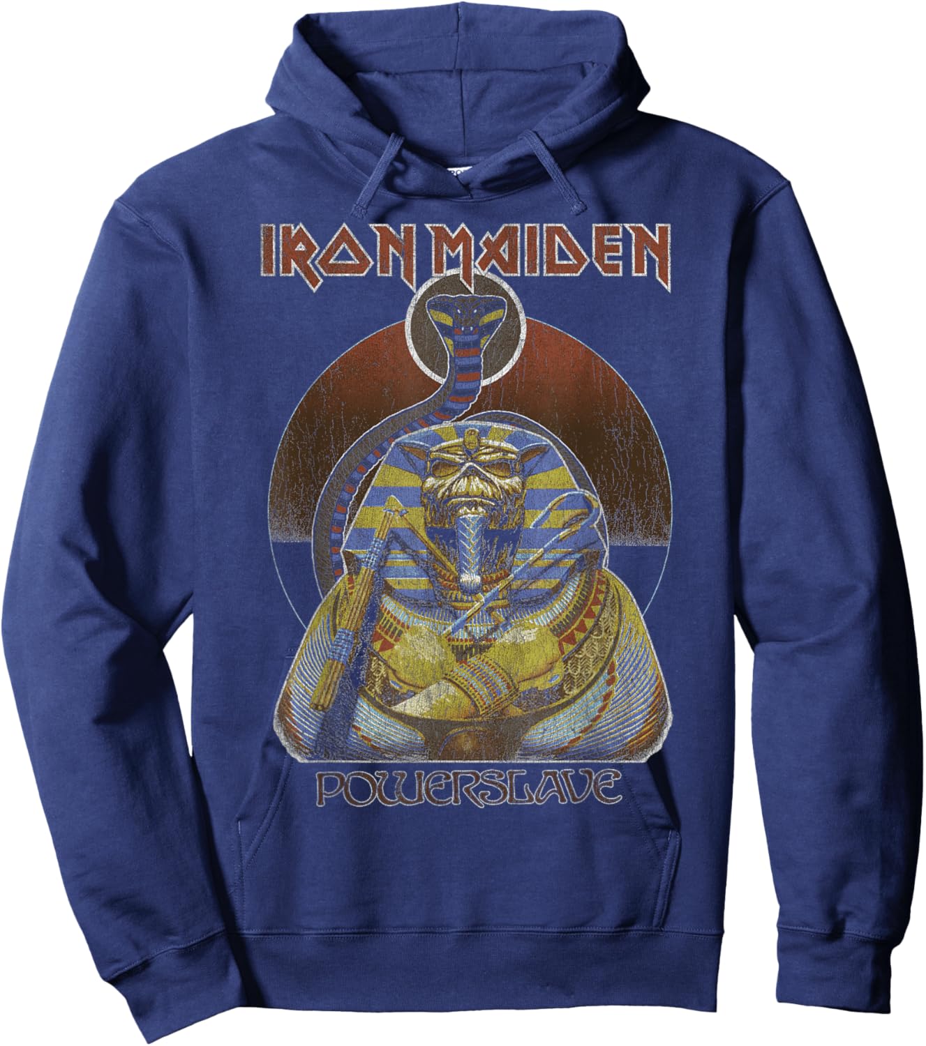 Iron Maiden - Sarcophagus Muted Hoodie - Hoodie | Navy