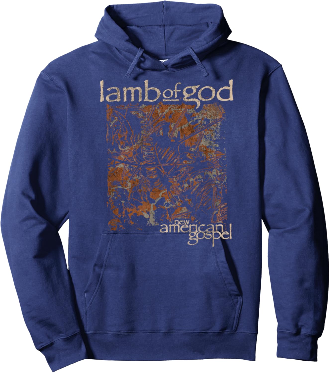 Lamb of God – New American Gospel Hoodie - Hoodie | Navy