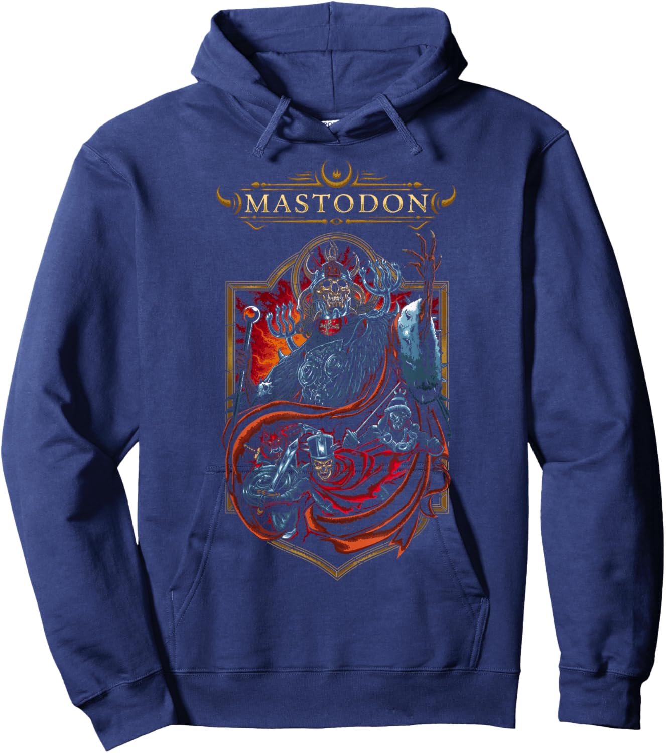 Mastodon - HOB Emperor Hoodie - Hoodie | Navy