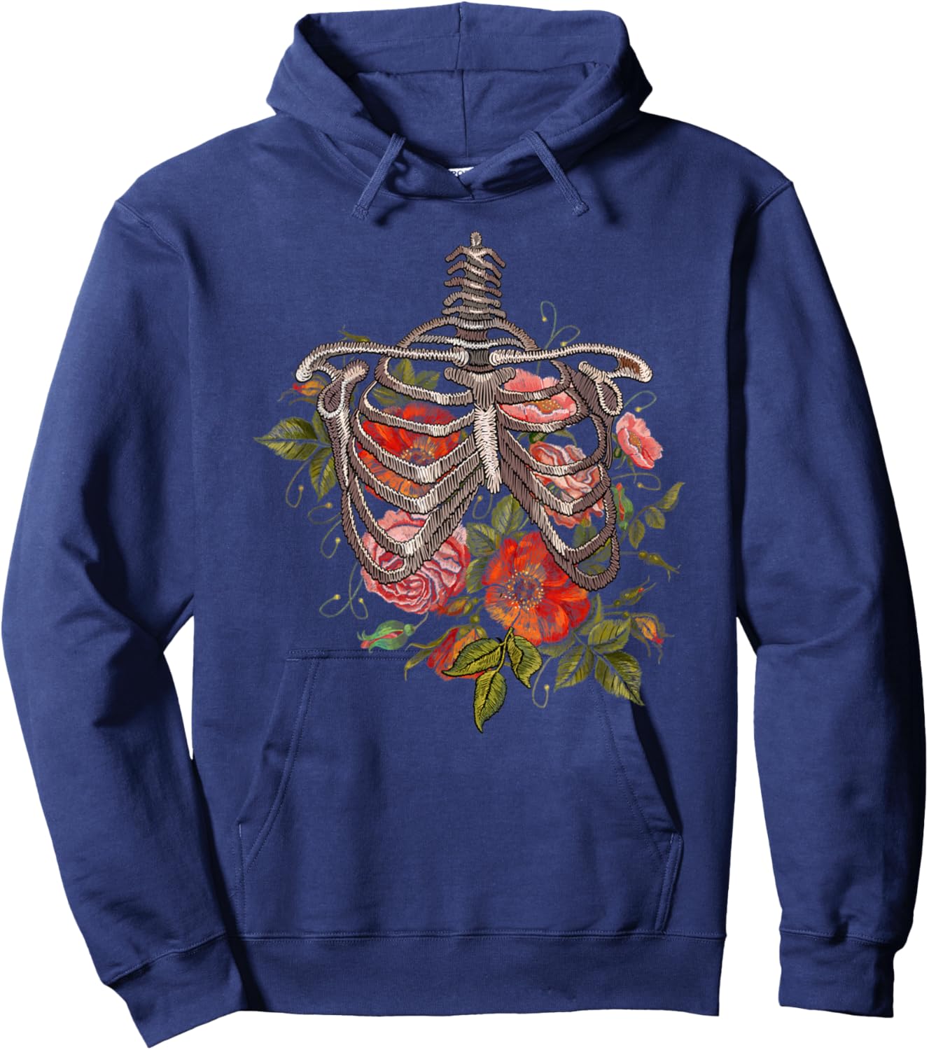 Bones and Botany Halloween Costume Funny Hoodie - Hoodie | Navy
