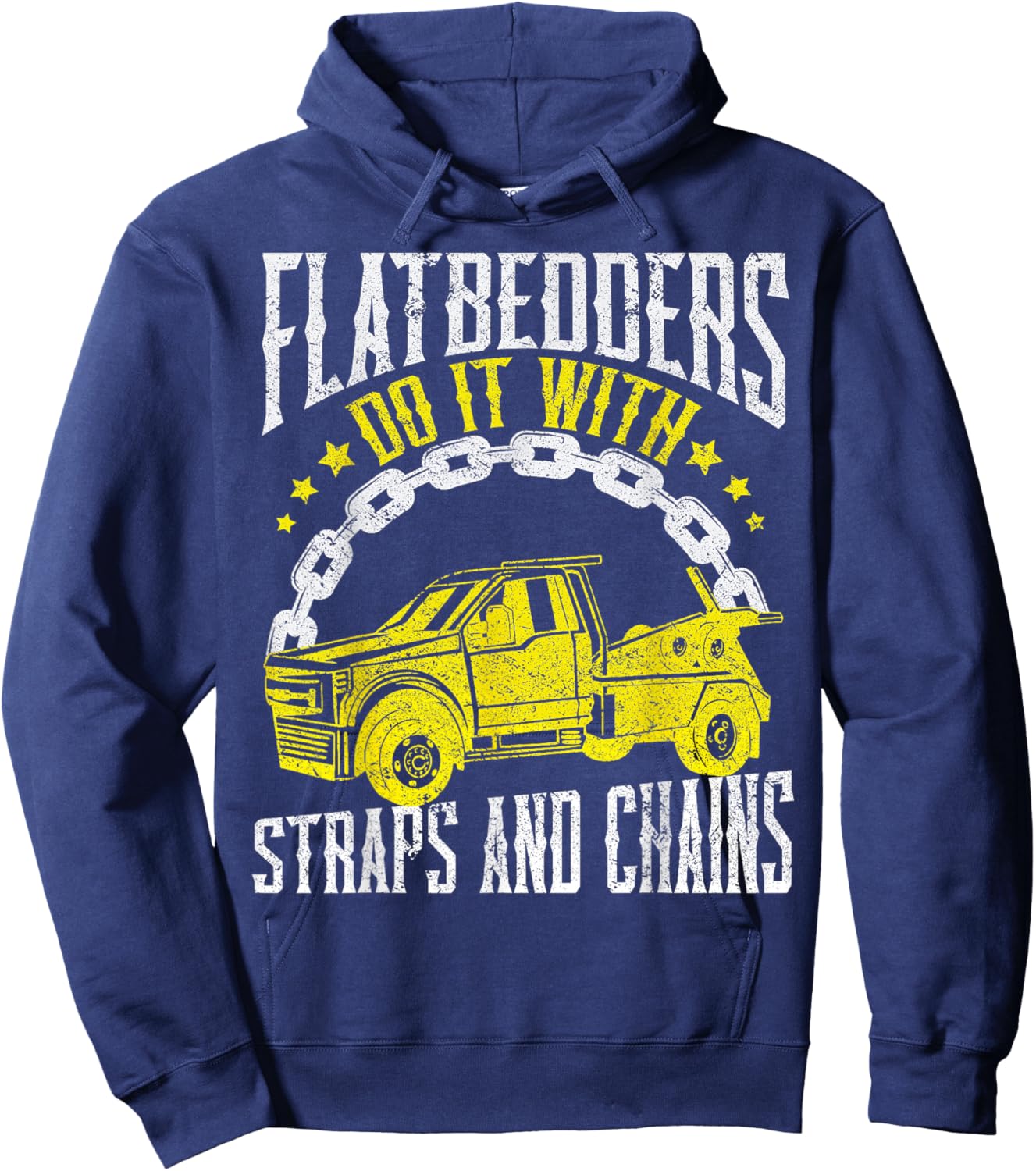 Tow Truck Towing Service Hoodie - Hoodie | Navy