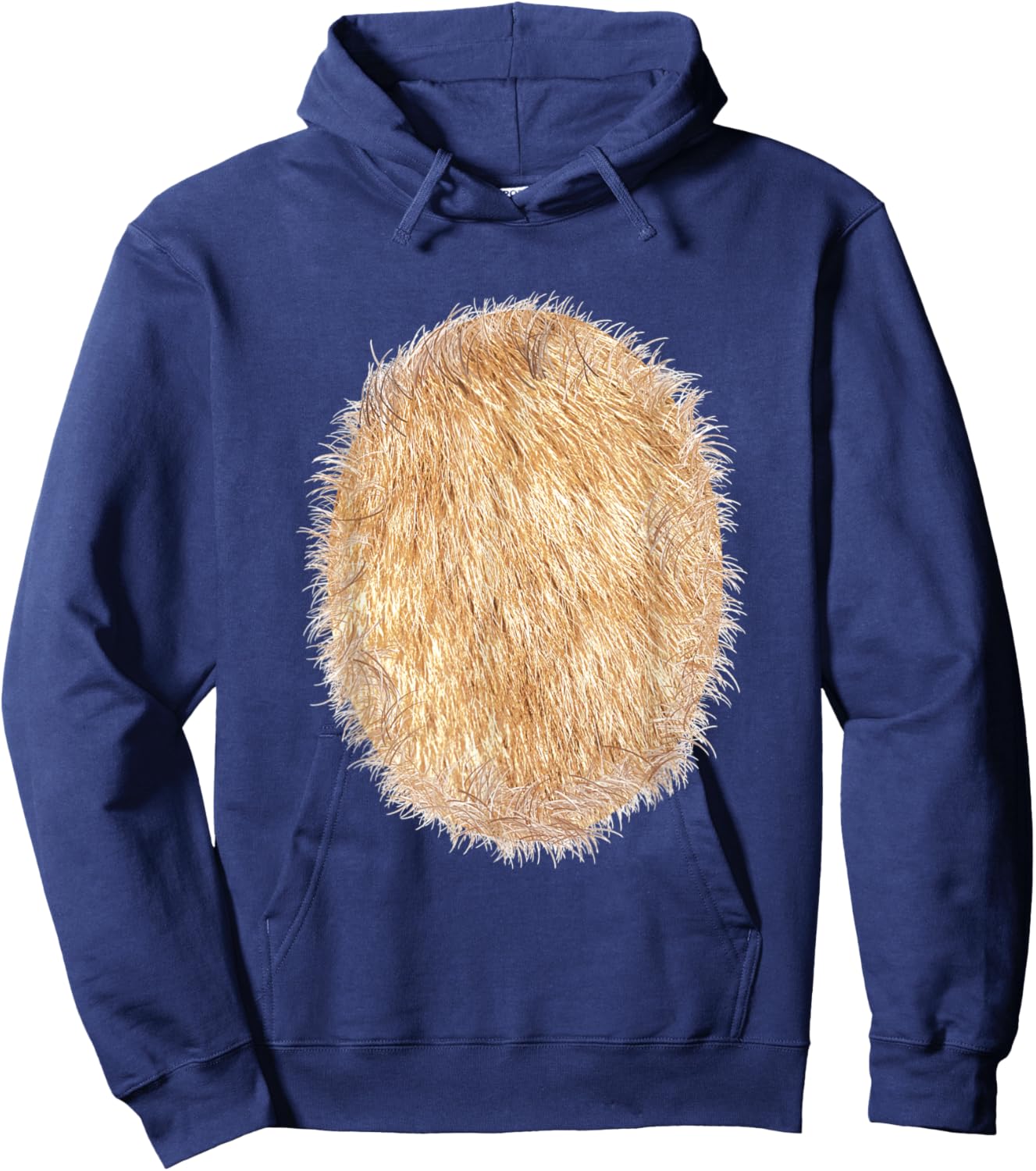 Deer Belly Halloween Costume Christmas Reindeer DIY Hoodie - Hoodie | Navy